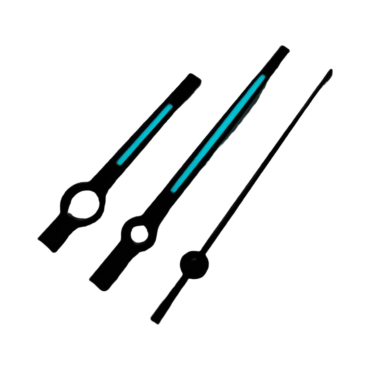 Slim Baton: Polished Black Hands