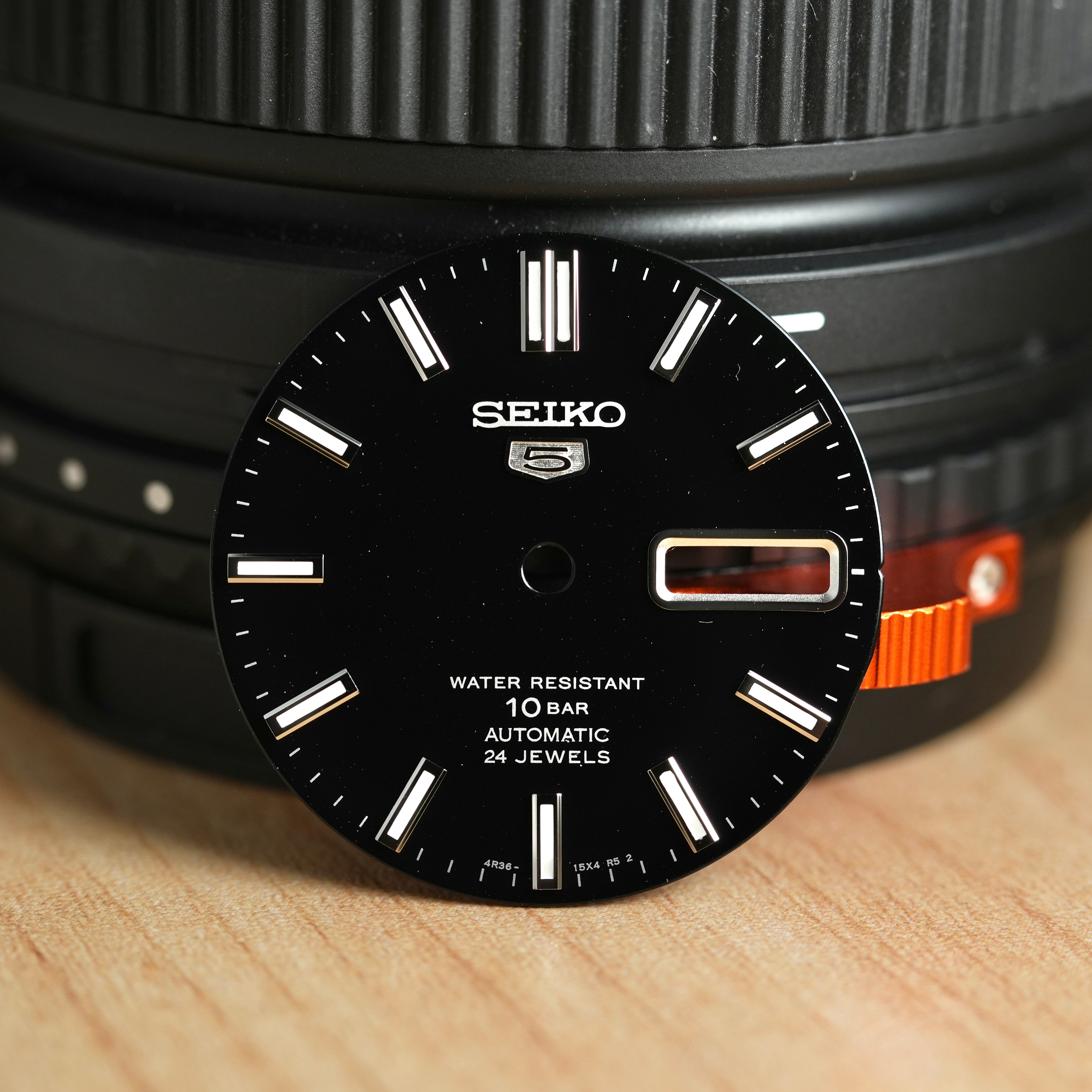 Seiko SRPL93 "5KX" Gene Kranz OEM Dial