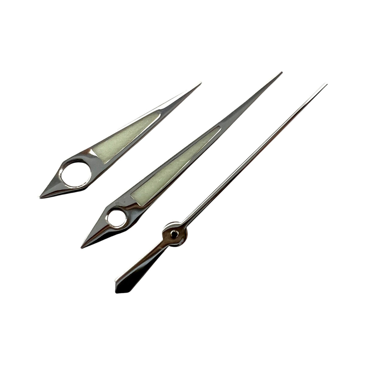 Dauphine: Polished Silver Hands
