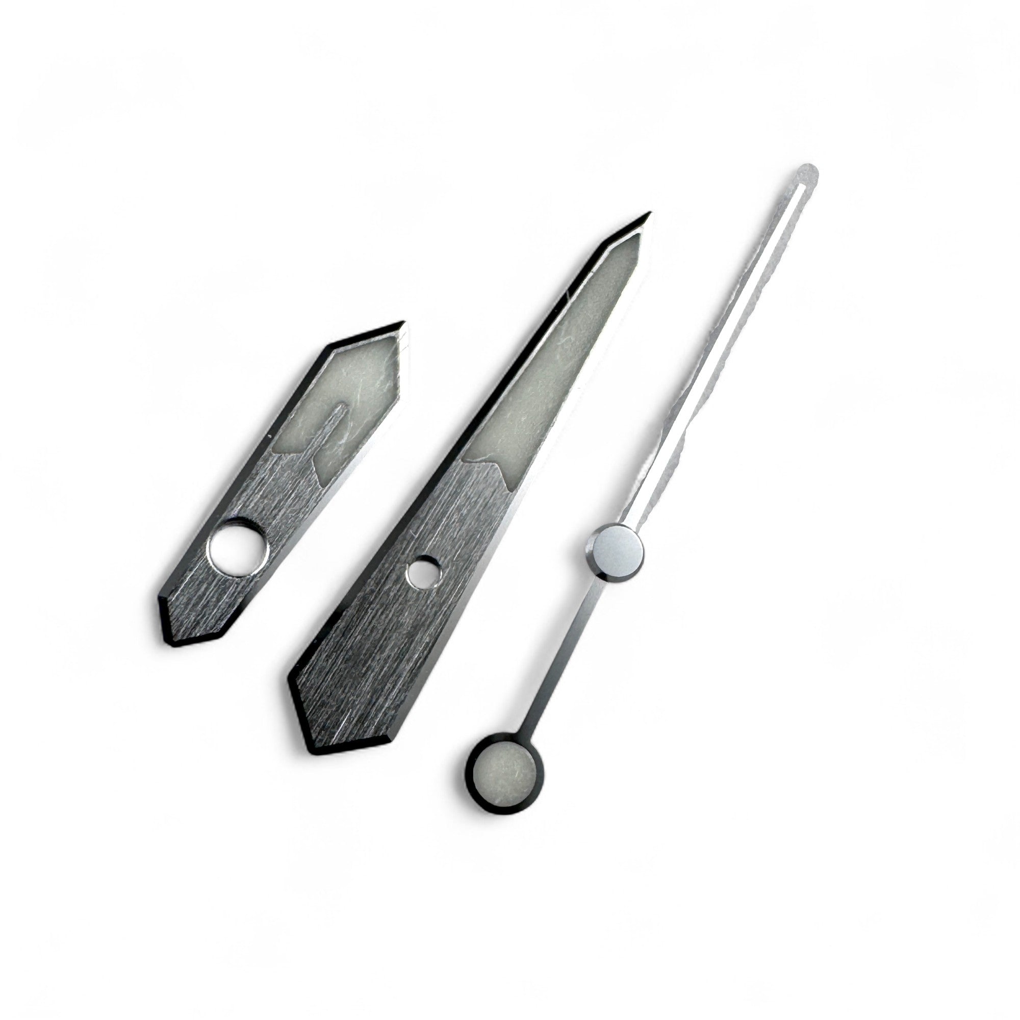 MM1000: Brushed Silver Hands