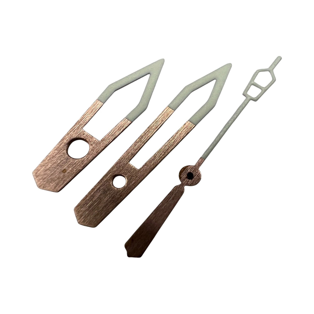 Dagger: Brushed Rose Gold Skeleton Hands