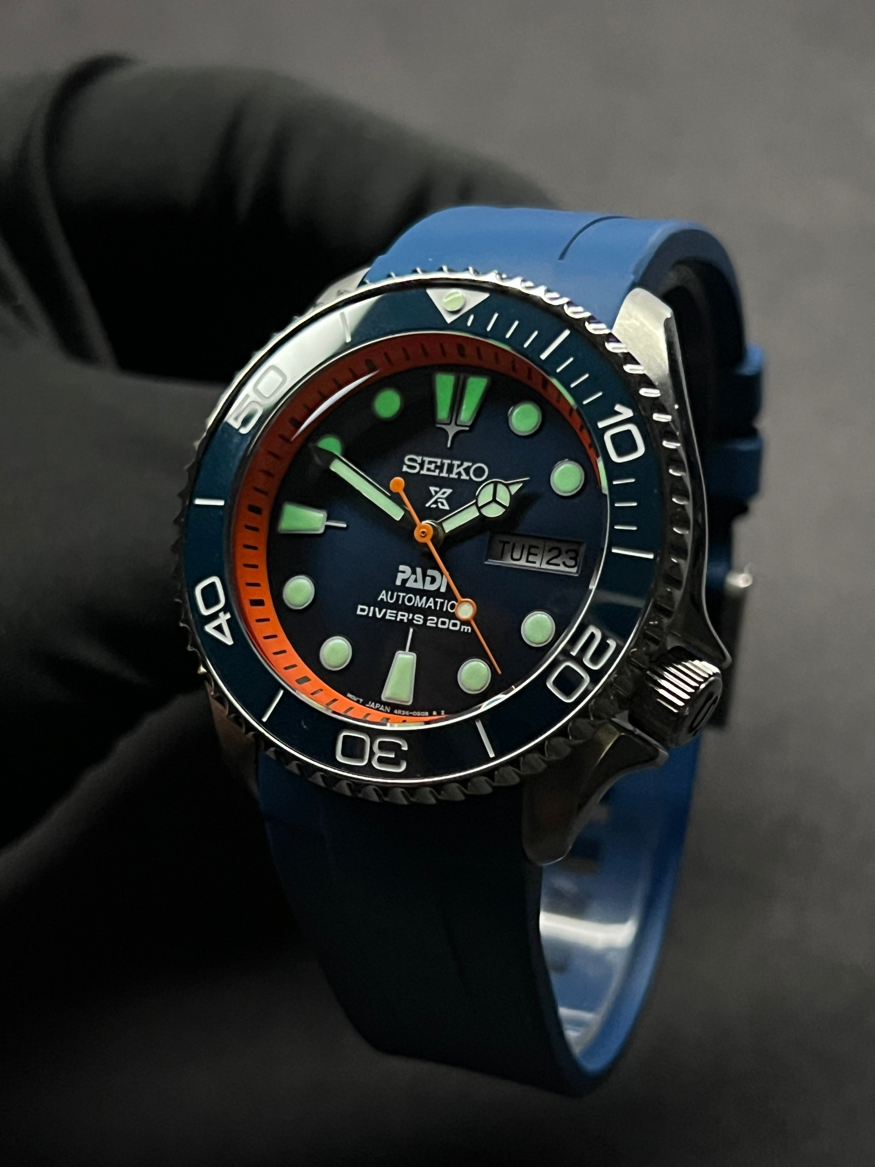 SKX007 Padi: SRPA21 in Brushed Silver