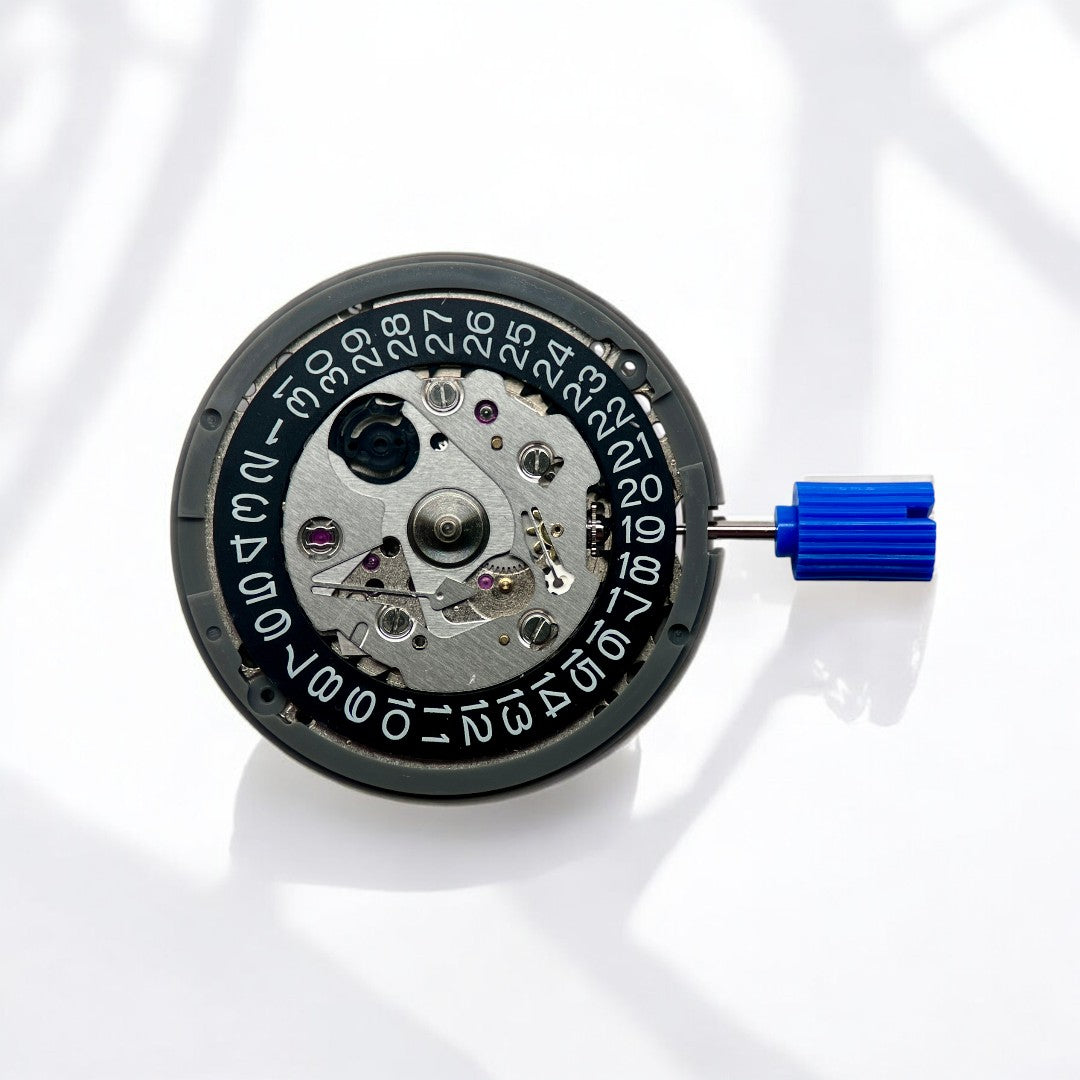 Black Date: Seiko NH35A Automatic Movement