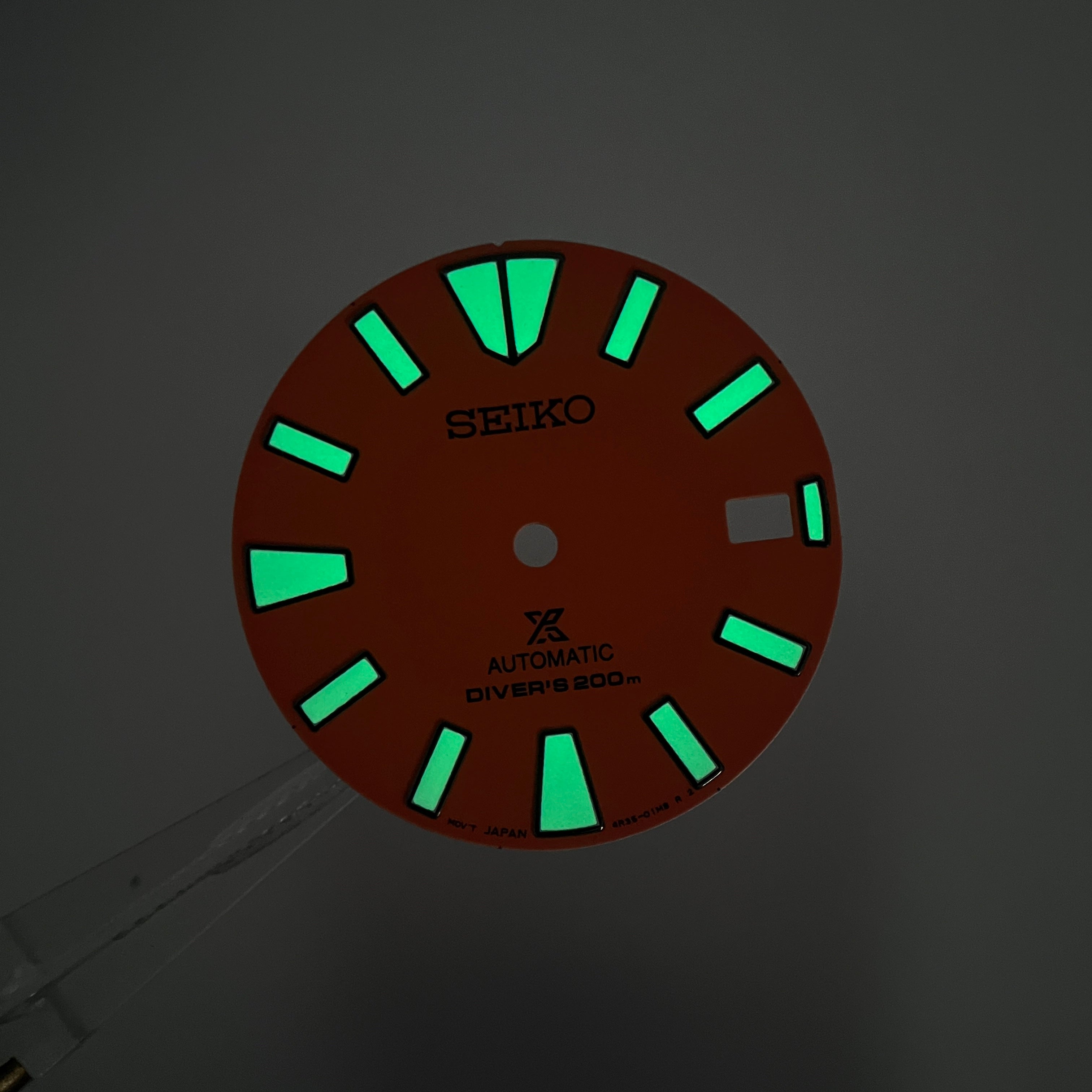 Seiko SRPB97 "Orange Samurai" OEM Dial