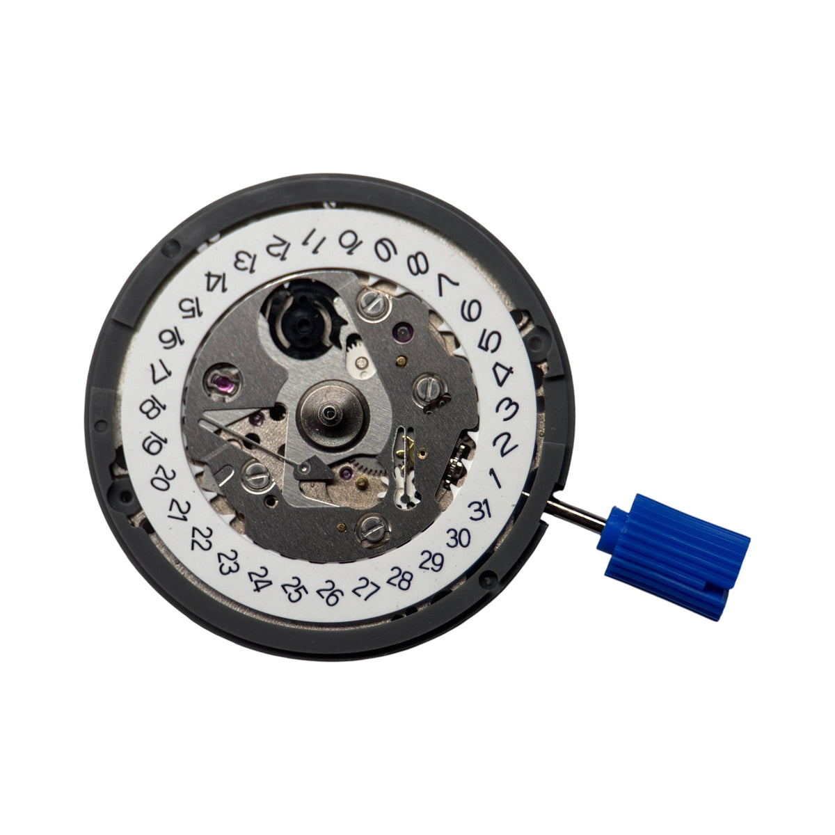 Seiko NH35A: White Date Automatic Movement (4:50" Position)