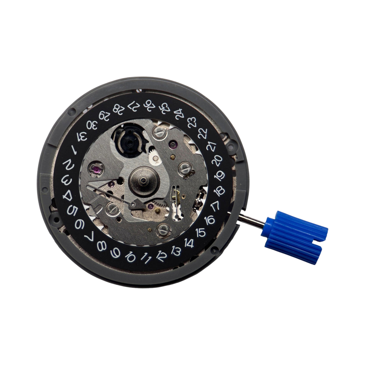 Seiko NH35A: Black Date Automatic Movement (4:50" Position)