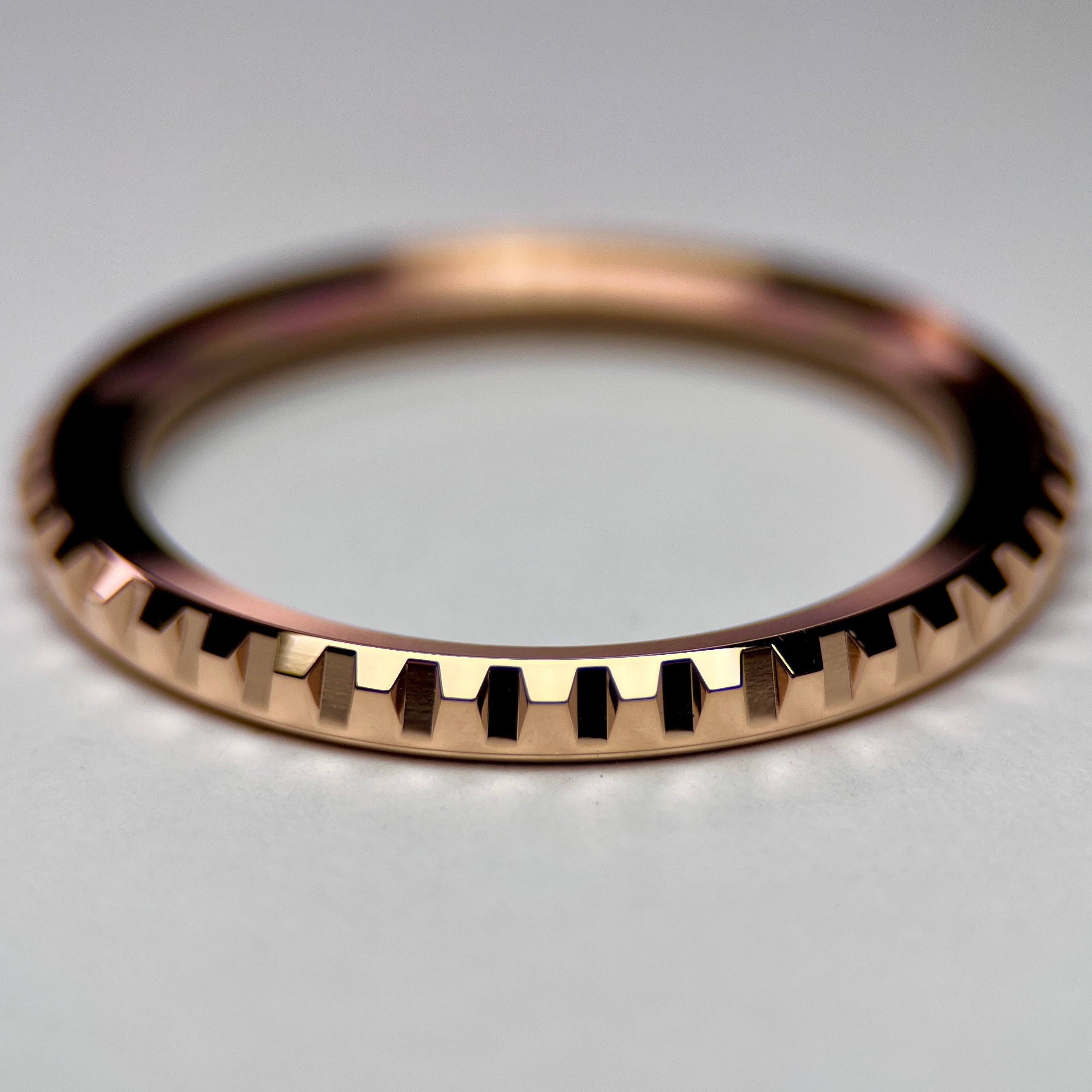 SKX007/SRPD LX Bezel: Polished Rose Gold