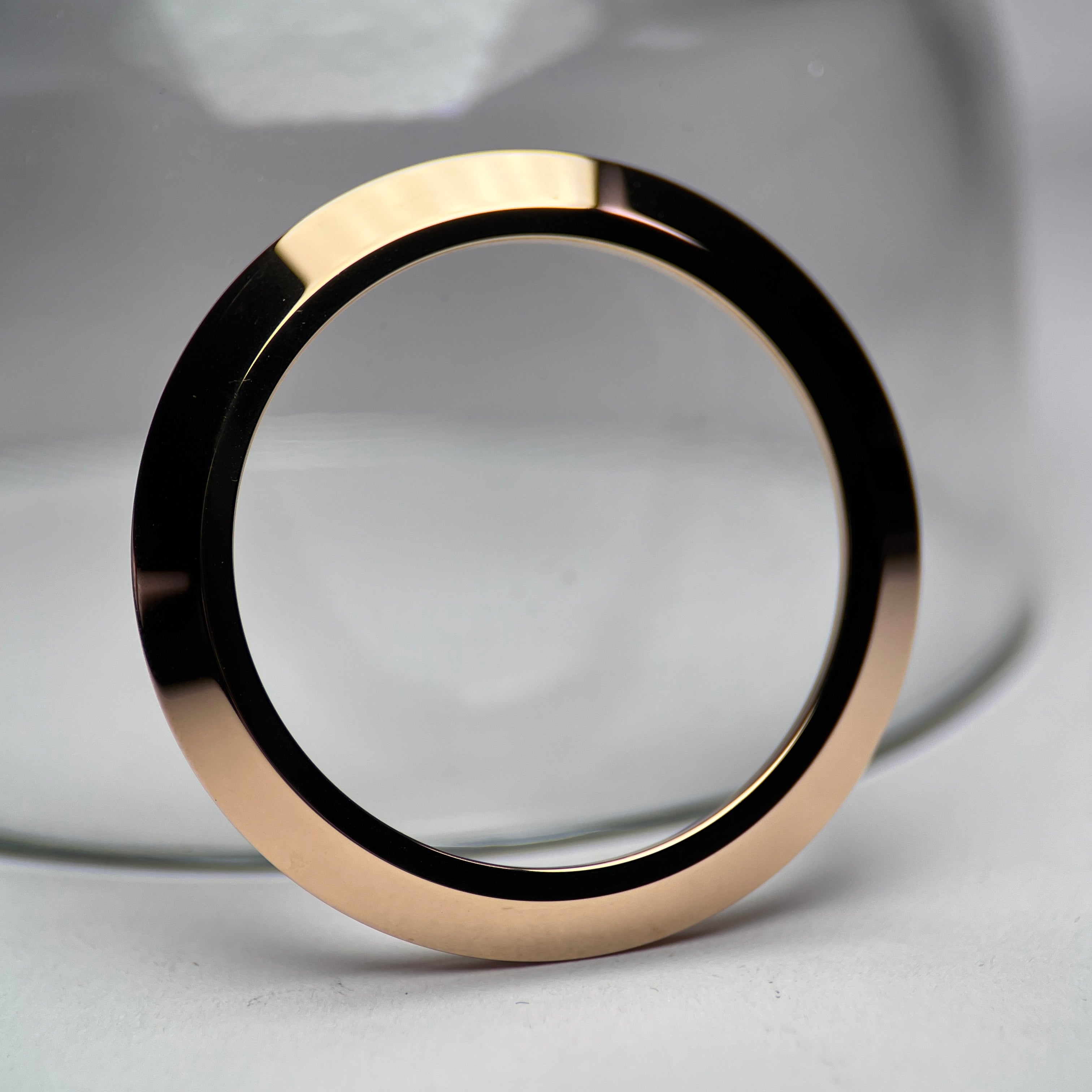 SKX007/SRPD Pilot Bezel: Polished Rose Gold