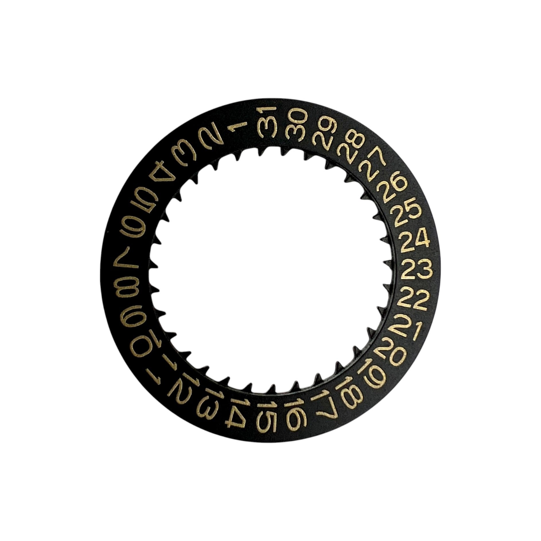 Black Gold Date Wheel: 3:00 & 3.80