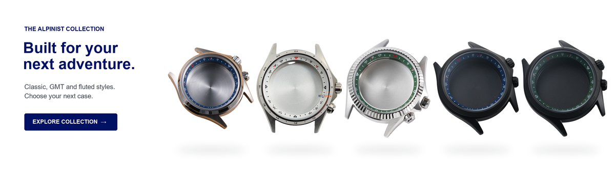 Alpinist cases on white, original product photographs