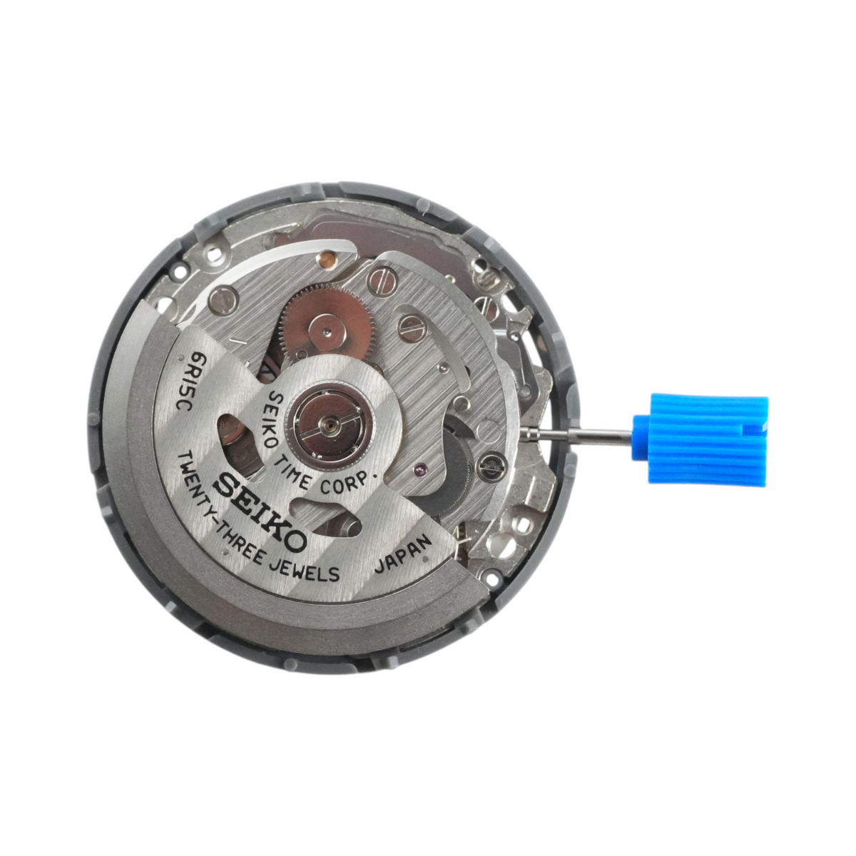 Seiko 6R15C: OEM White Date Automatic Movement (3:00" & 3:80" Position)