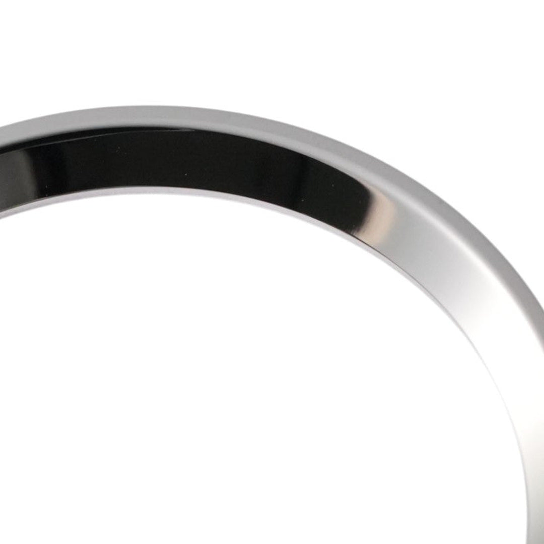 SRPE Chapter Ring: Polished Silver — macro detail, close-up crop of the original product photograph