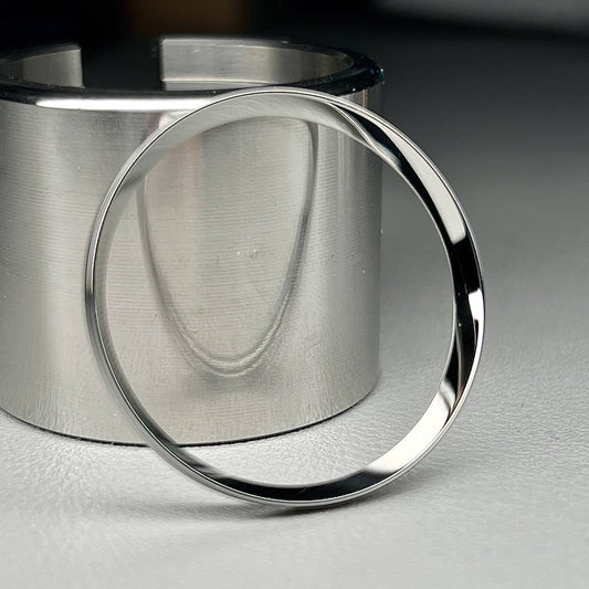 SKX007/SRPD Chapter Ring: Polished Silver