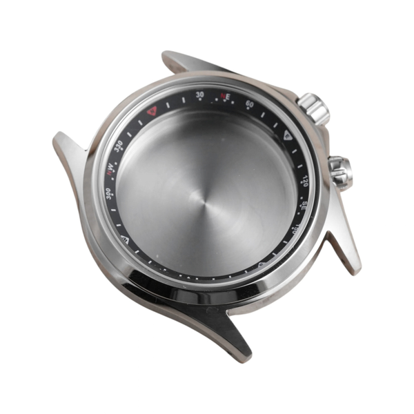 SKX007 Alpinist Black: Brushed Silver Case