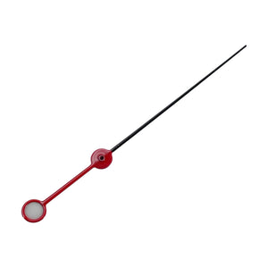MM1000: Seconds Hands — Polished Black (Red Tip) individual hand