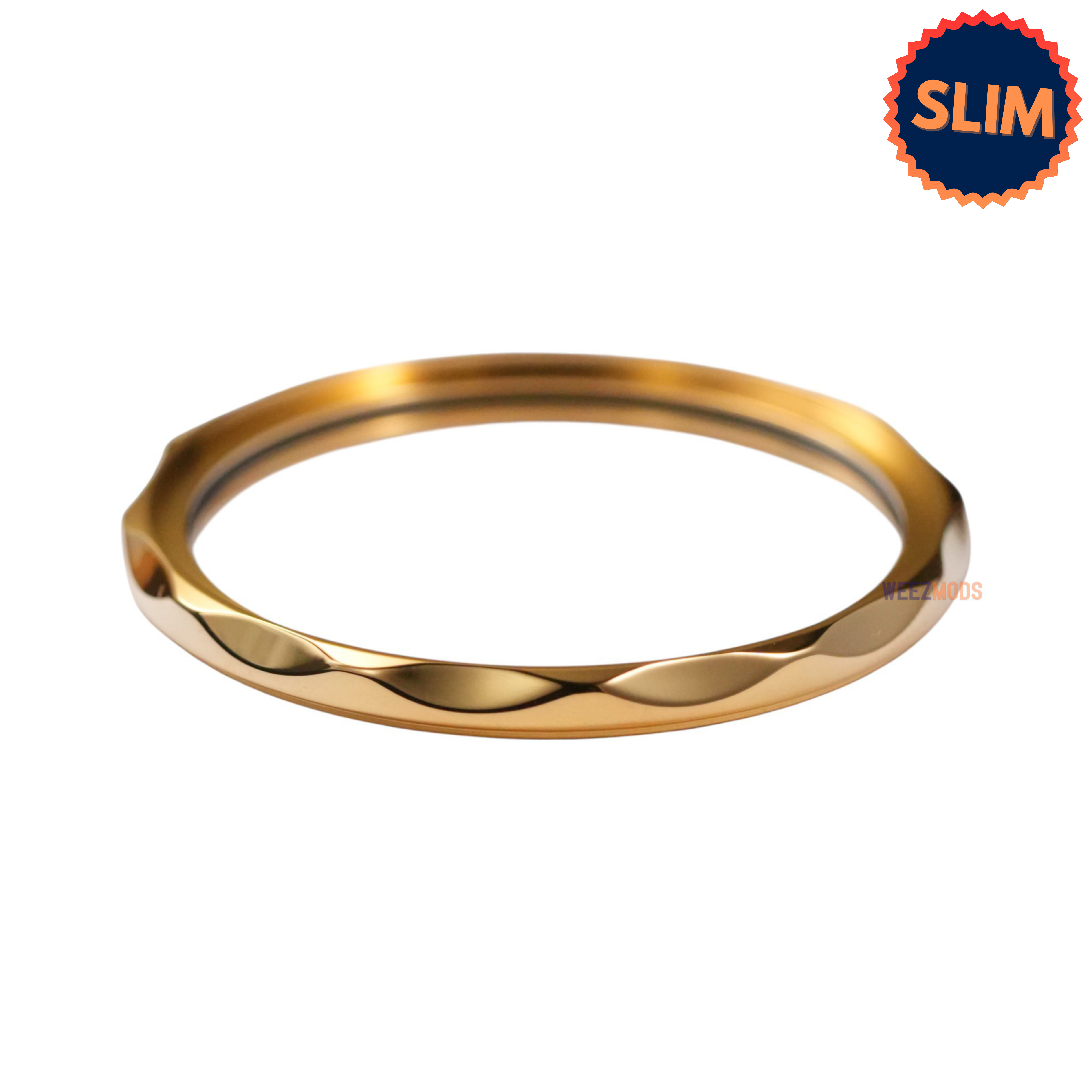 SKX007/SRPD Slim Seamaster Bezel: Polished Gold