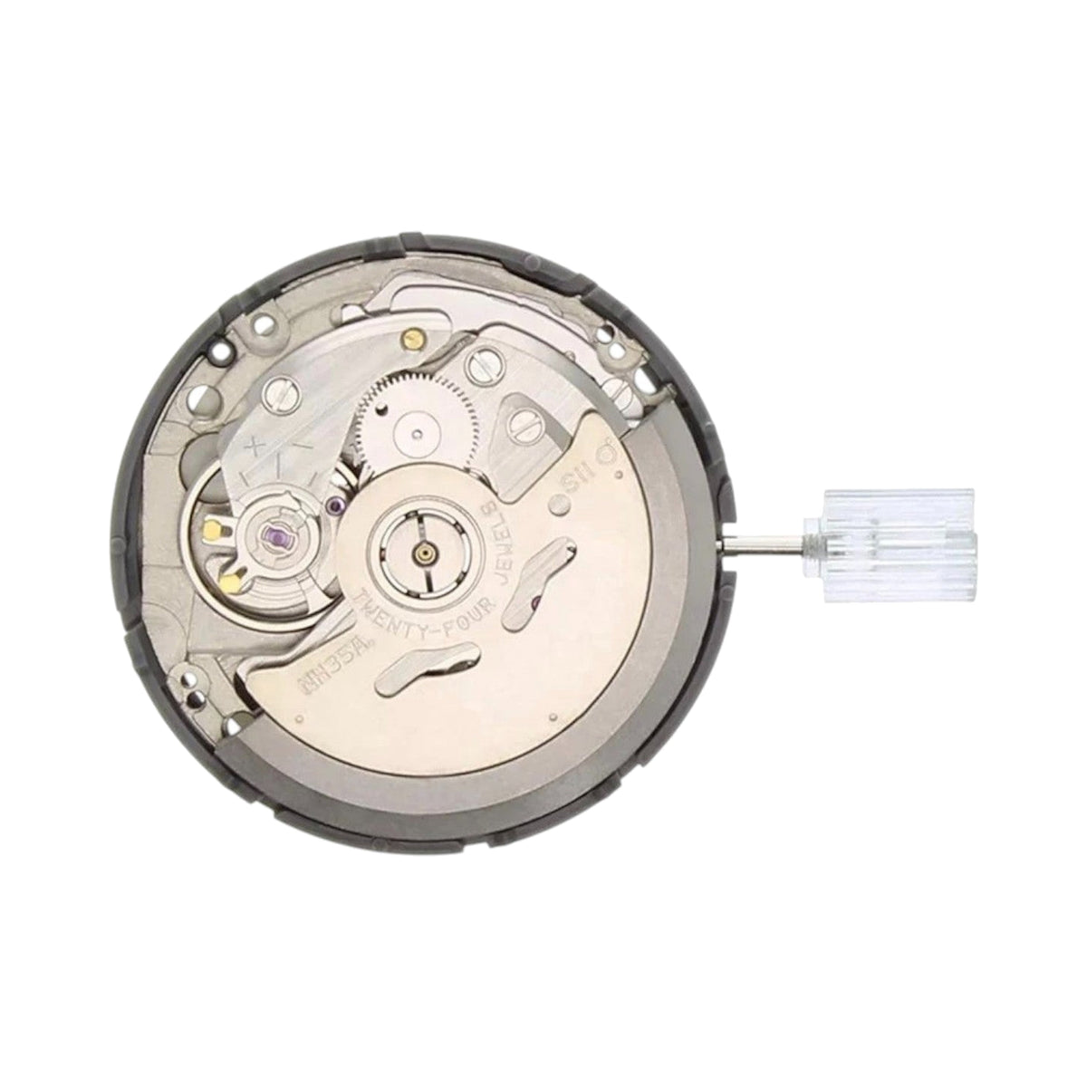 Seiko NH35A: White Date Automatic Movement (3:00" & 3:80" Position)