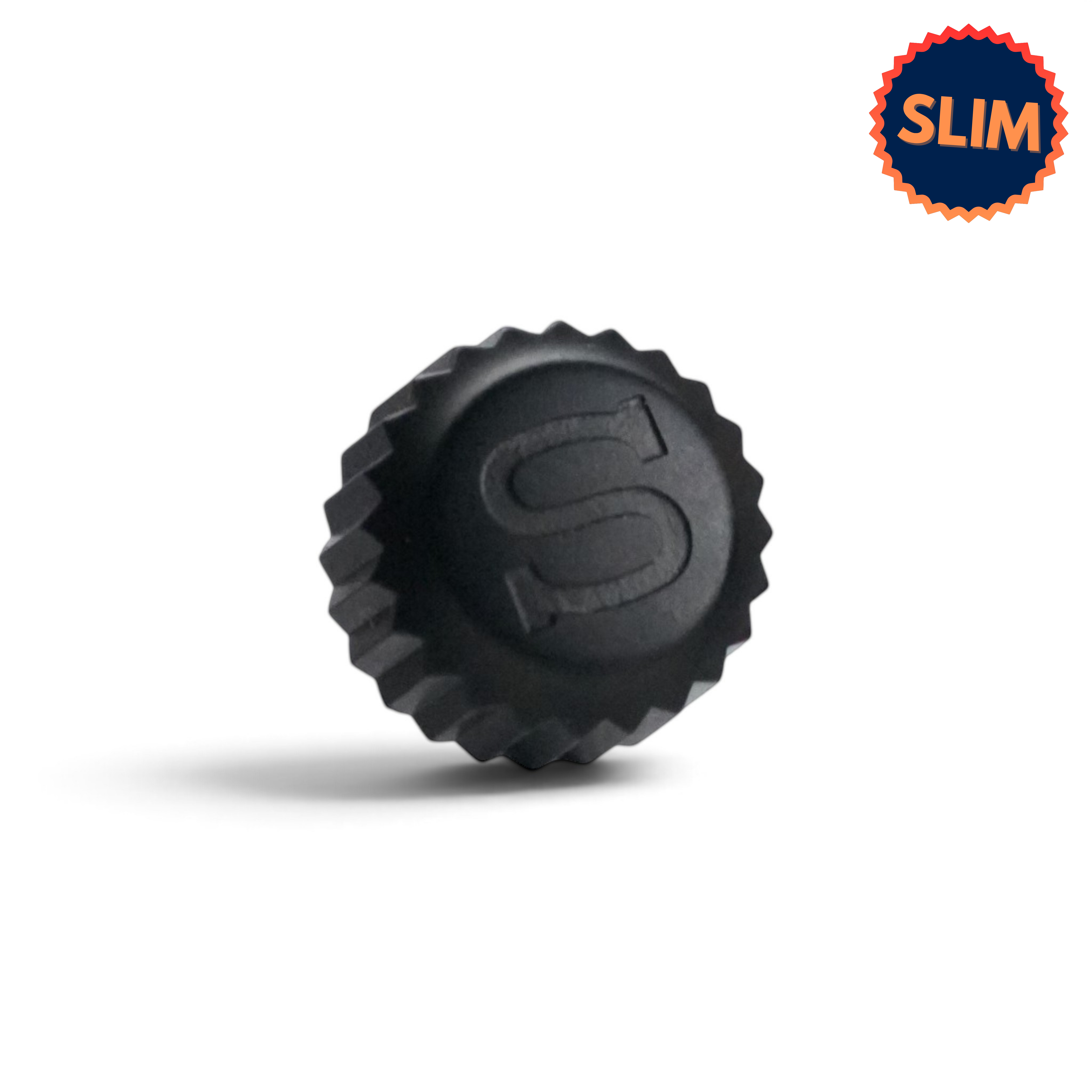 SKX007 Slim Crown: Matte Black with S