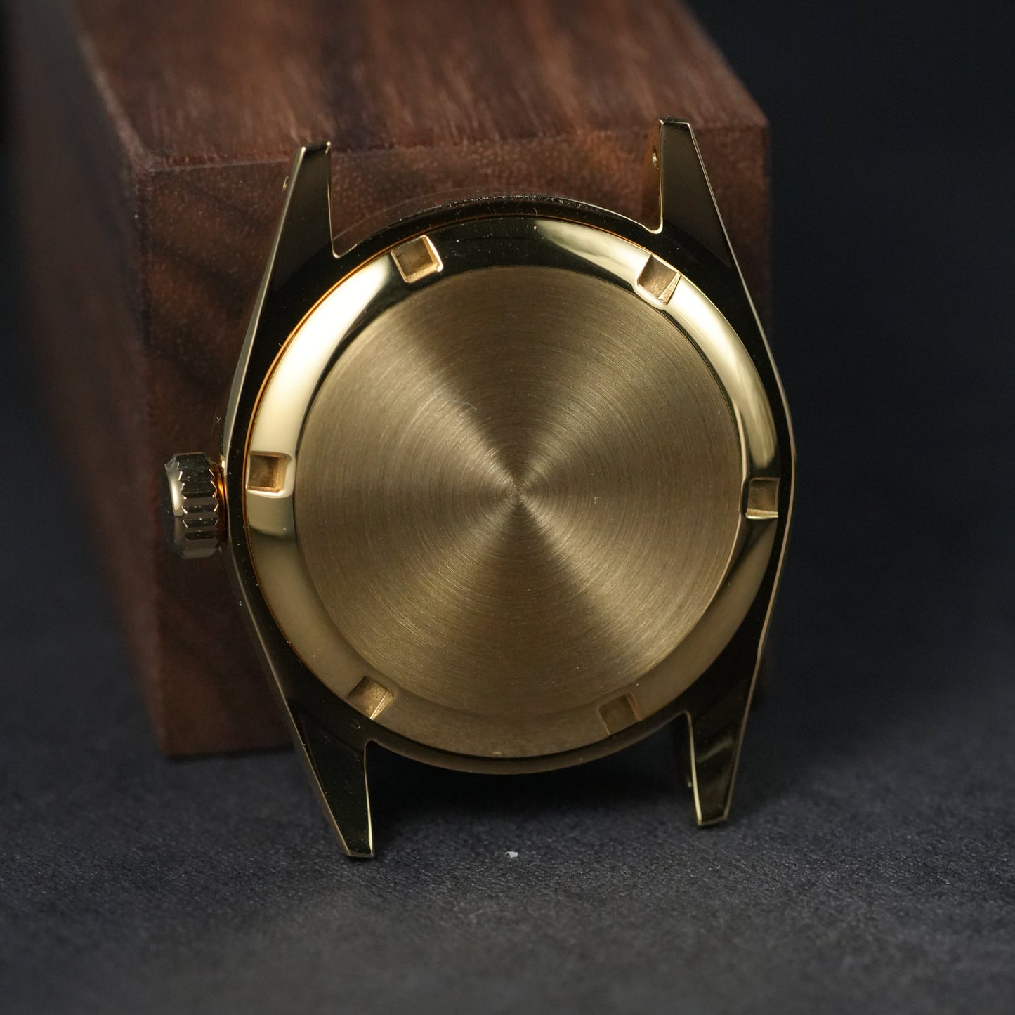 36MM Fluted: Brushed Gold with Cyclops & Presidential Bracelet