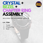 Assembly: Crystal + Bezel + Chapter Ring