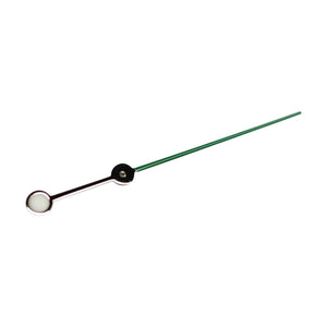 MM1000: Seconds Hands in Silver — Green individual hand