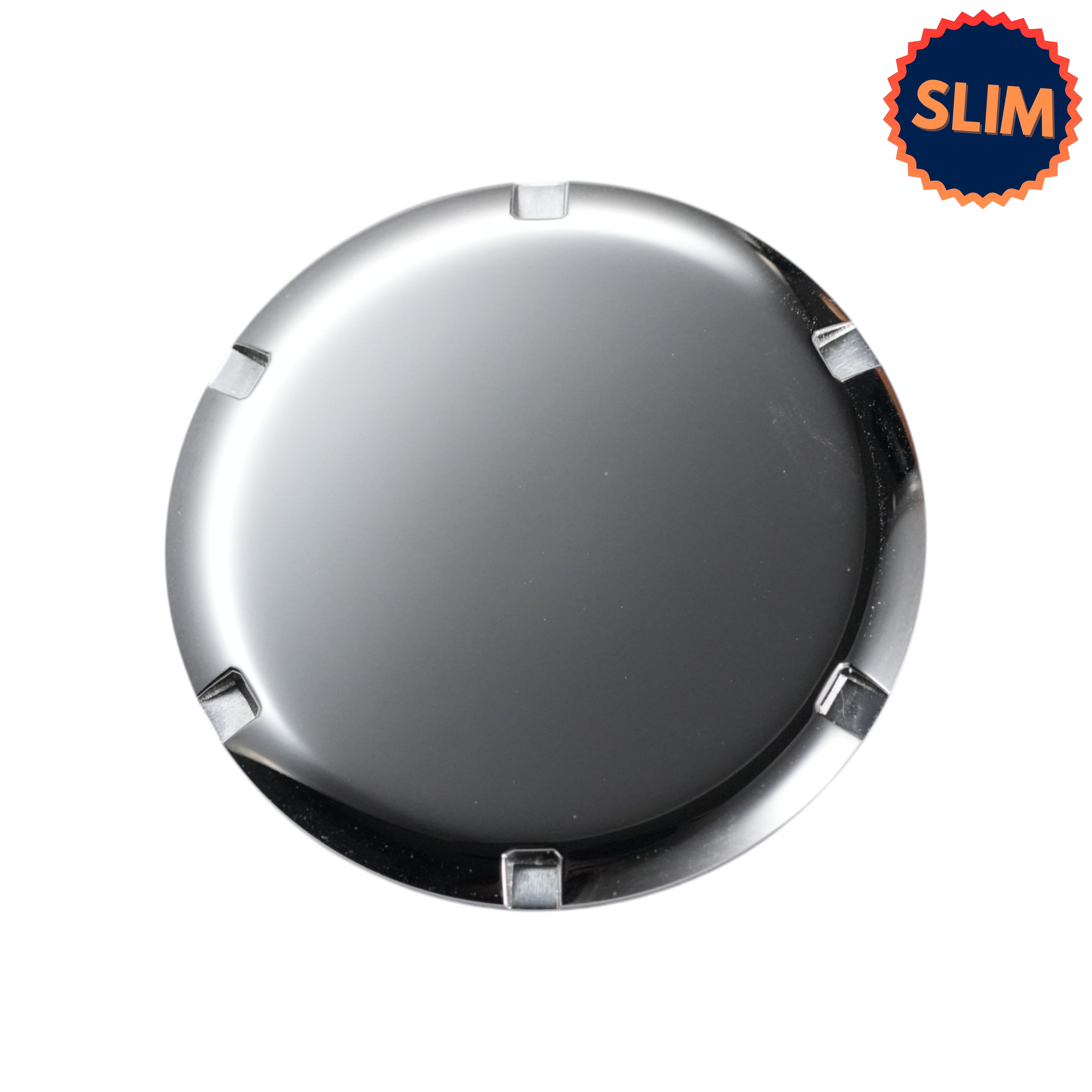 [CB-09] SKX007 Slim: Polished Silver Closed Caseback