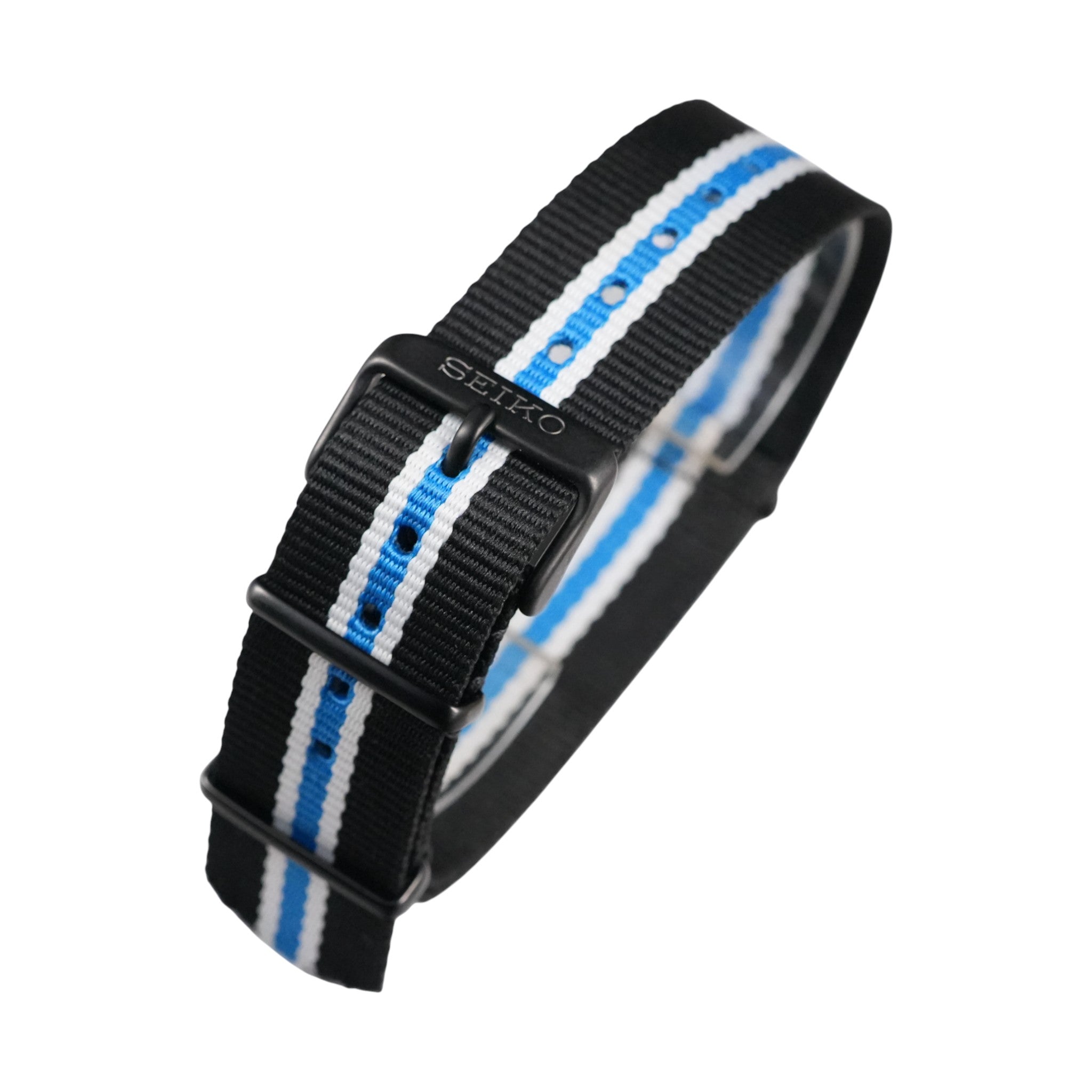 Seiko SNDH: 'Criteria' White Stripes Nato Strap