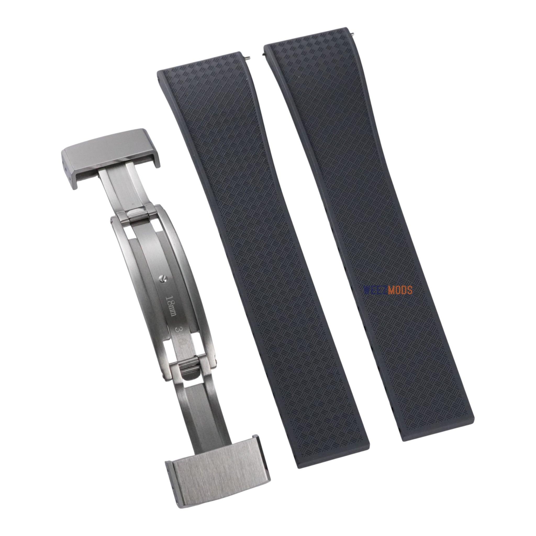 Gray Weaved: CTS Rubber Strap