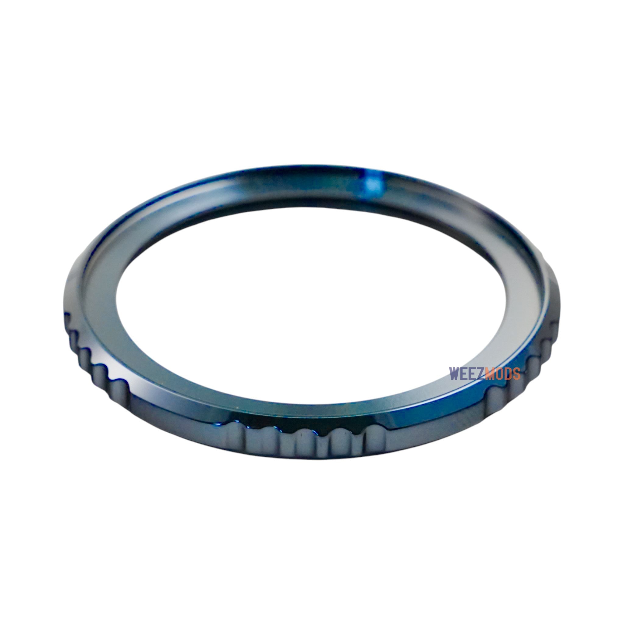 SKX007/SRPD Landmaster Bezel: Polished Blue – WEEZMODS