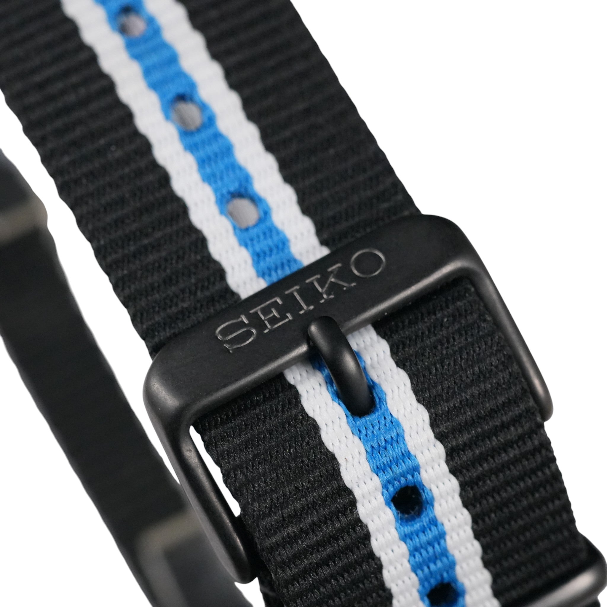 Seiko SNDH: 'Criteria' White Stripes Nato Strap