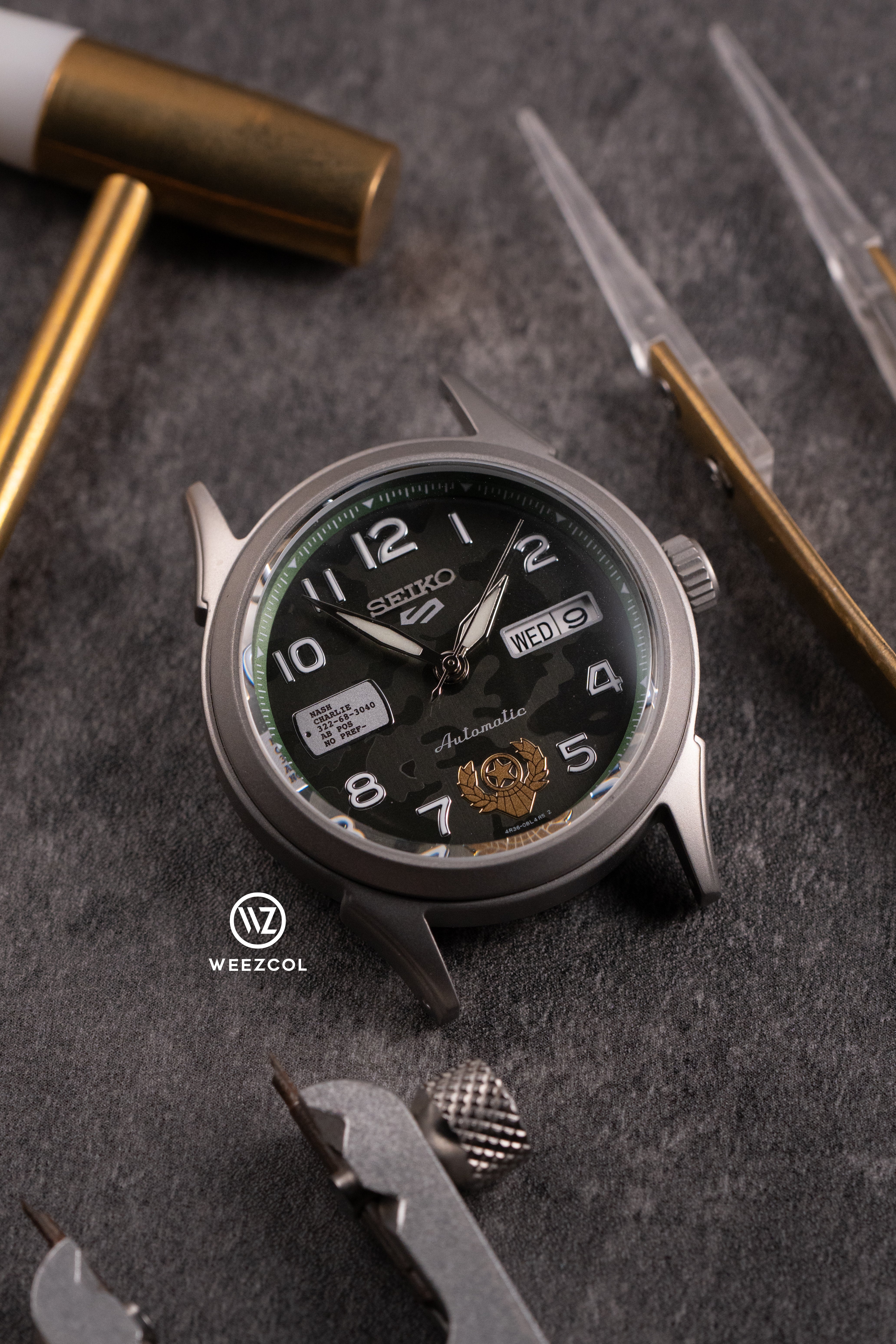 Seiko SRPF21: Guile in Sandblasted