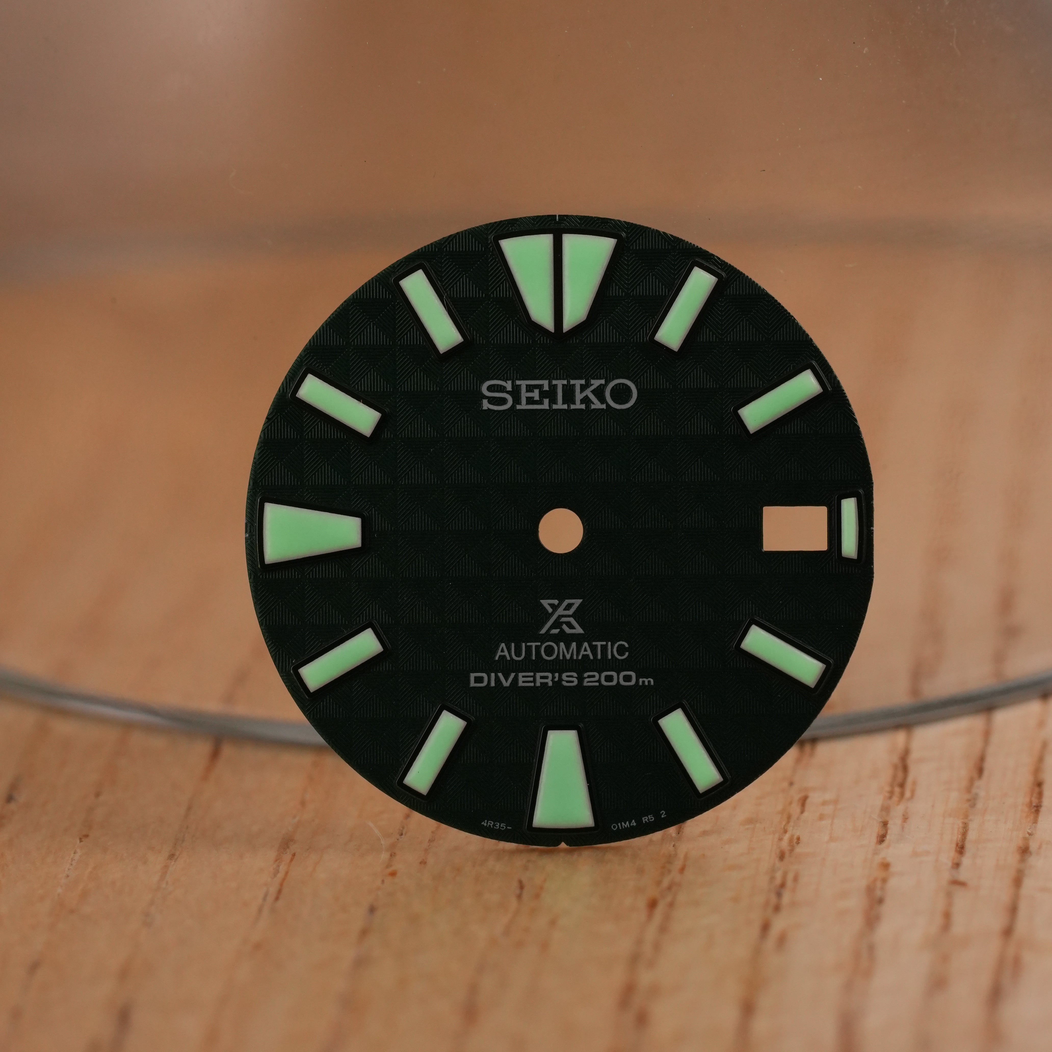 Seiko SRPH44 "Samurai" Yak Wat Chang OEM Dial