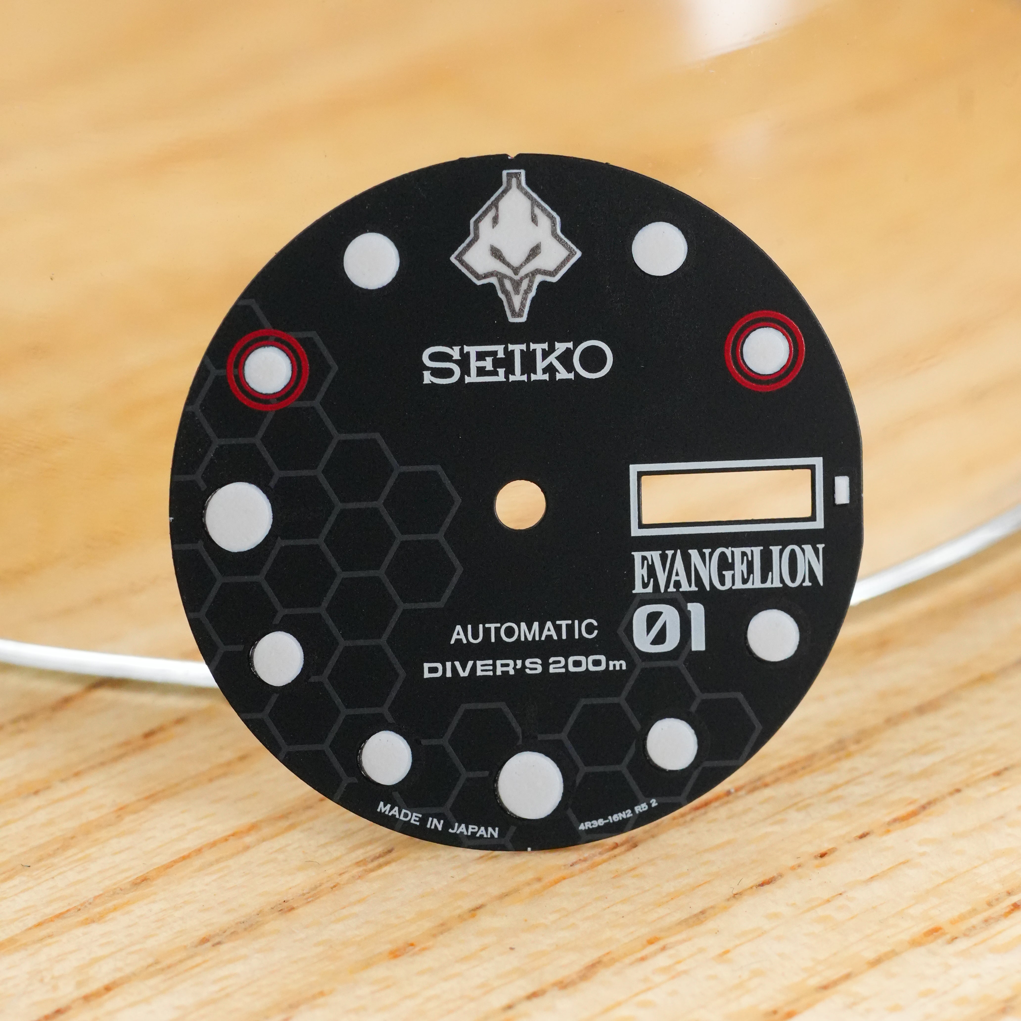 Seiko x Envangelion "5KX" OEM Dial