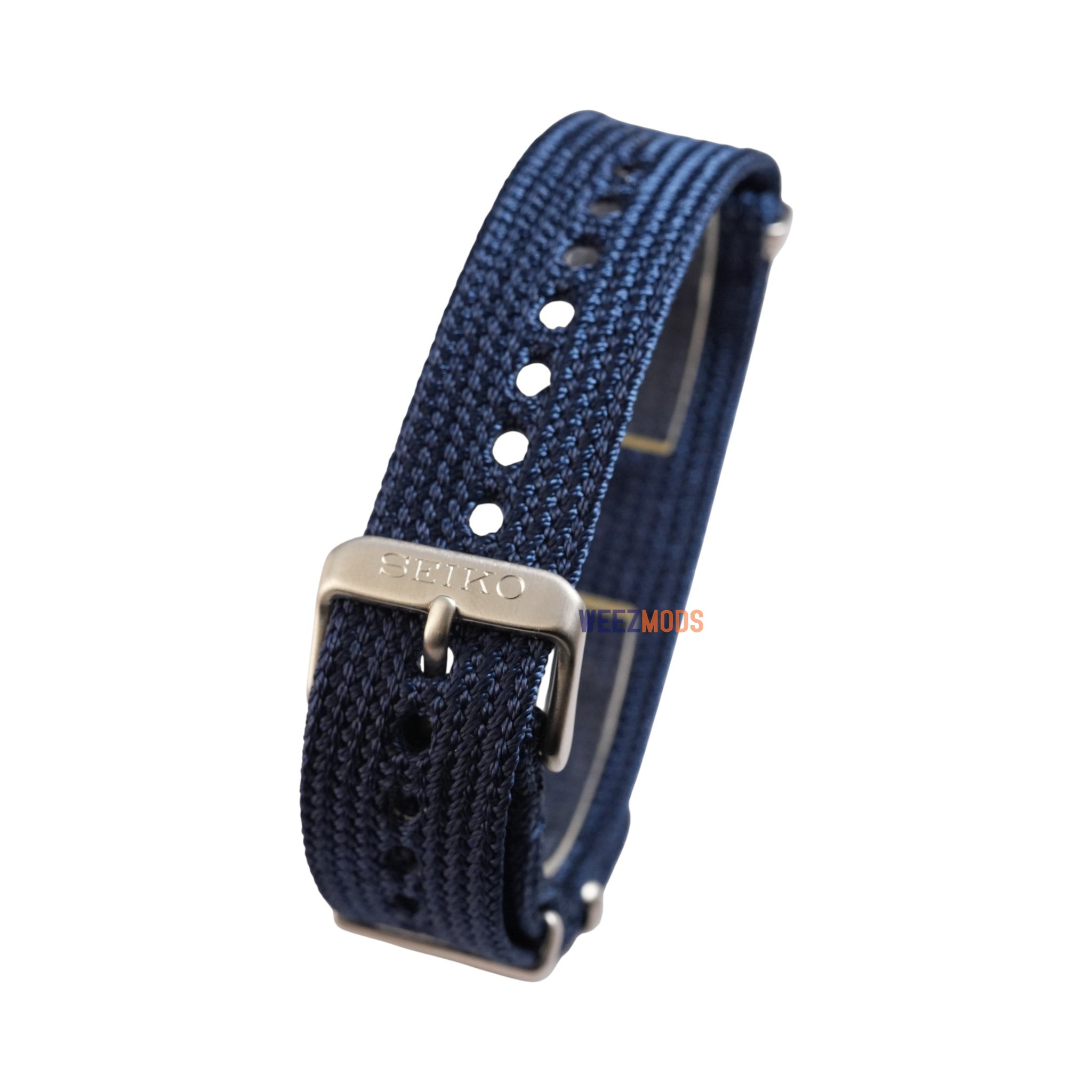 Seiko SLA055: 'MM300' Seichu Navy-Weaved Nato Strap