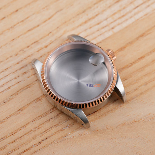 36MM Fluted: Two-Tone Rose Gold with Cyclops Case