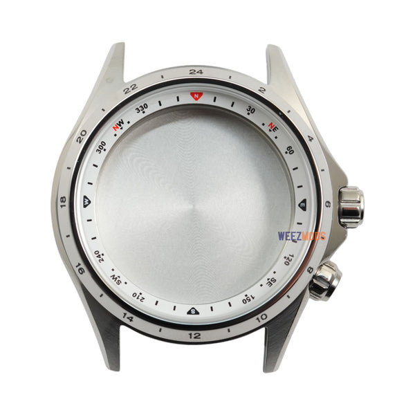 SKX007 Alpinist 'GMT' White: Brushed Silver Case