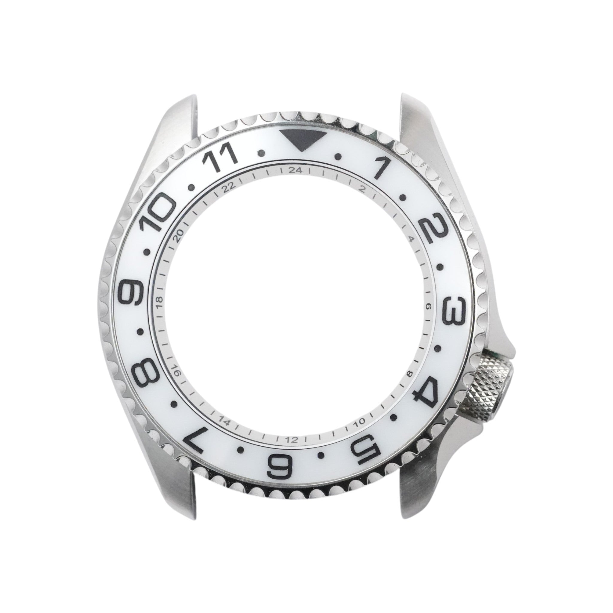 SKX007/SRPD Dual Time: White in Black Markers