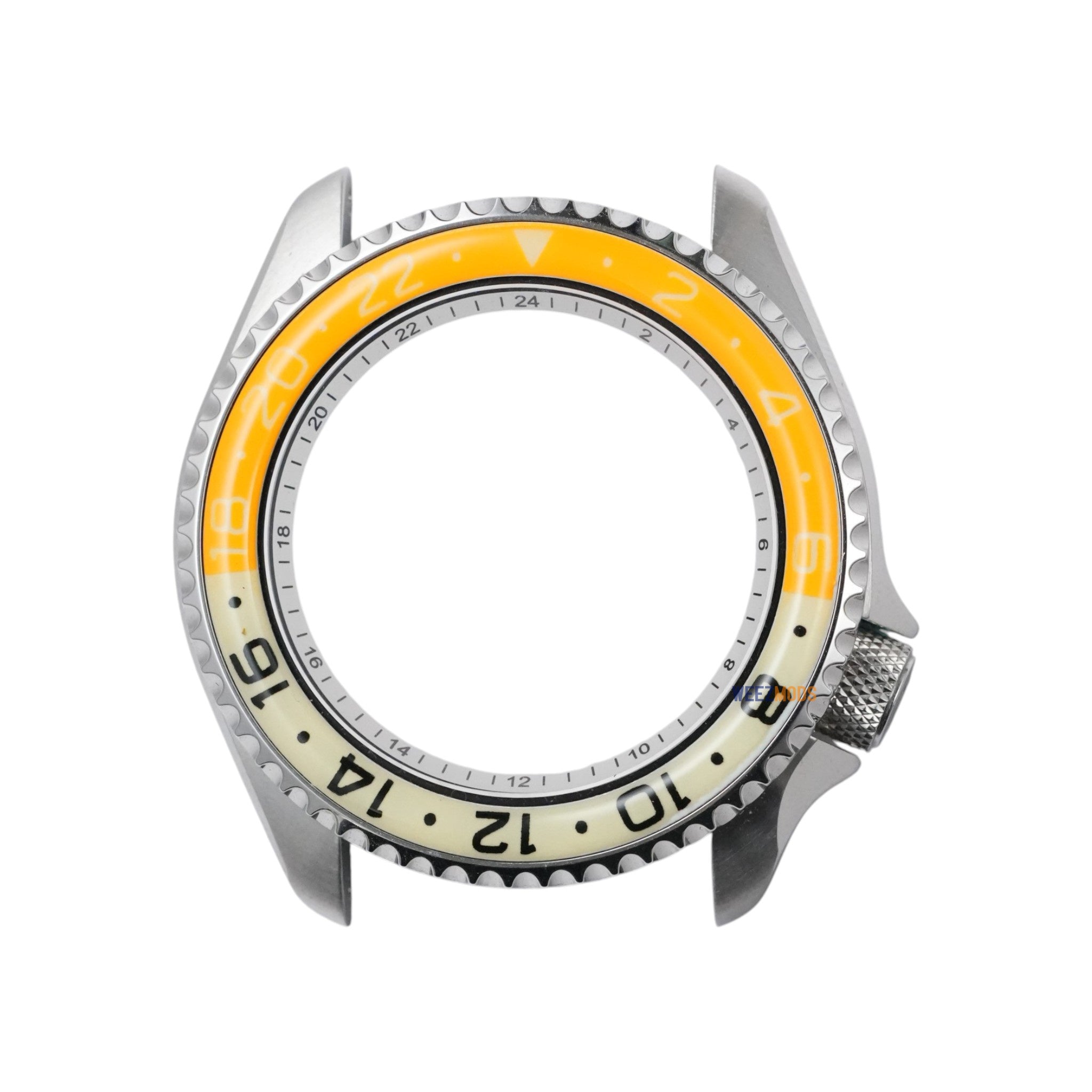 SKX007/SRPD GMT Bakelite: Mustard in Black Markers (Luminous)