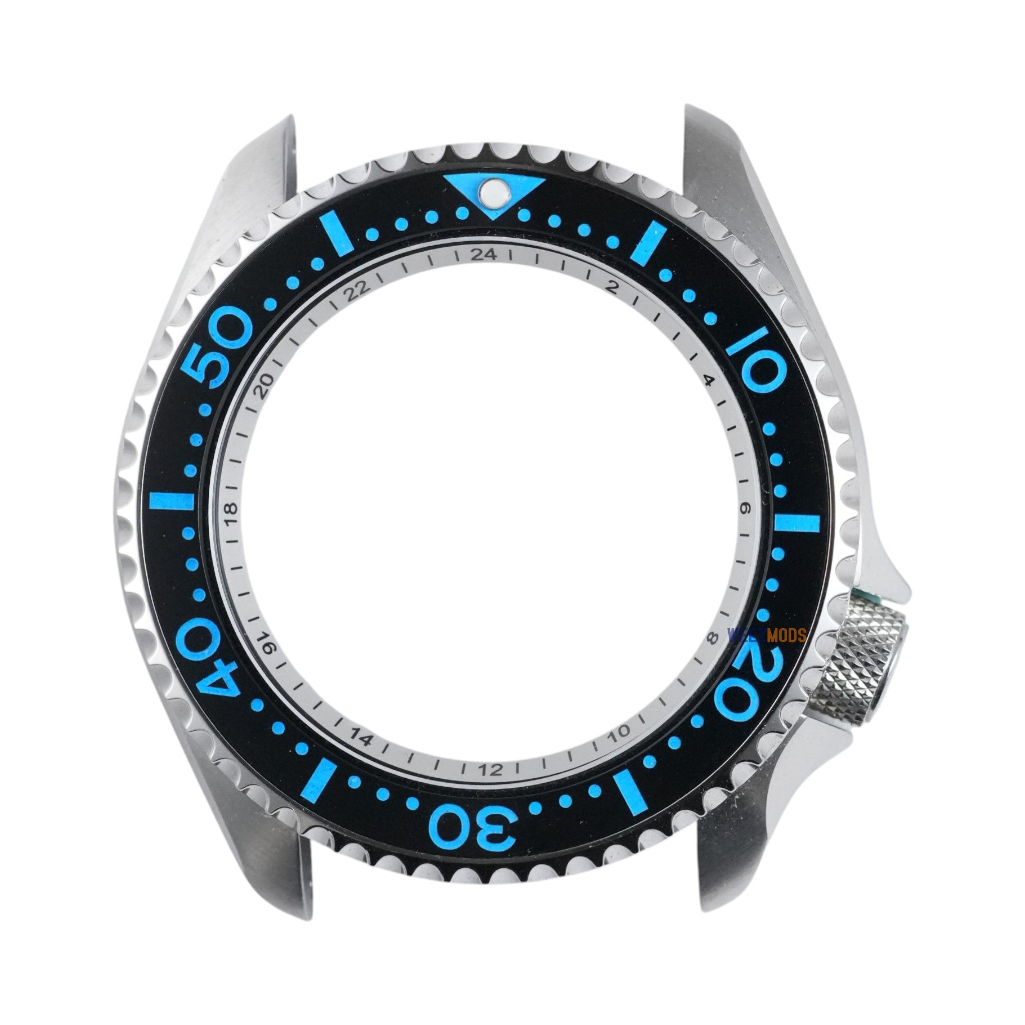 SKX007/SRPD Flat: Black in Blue Markers