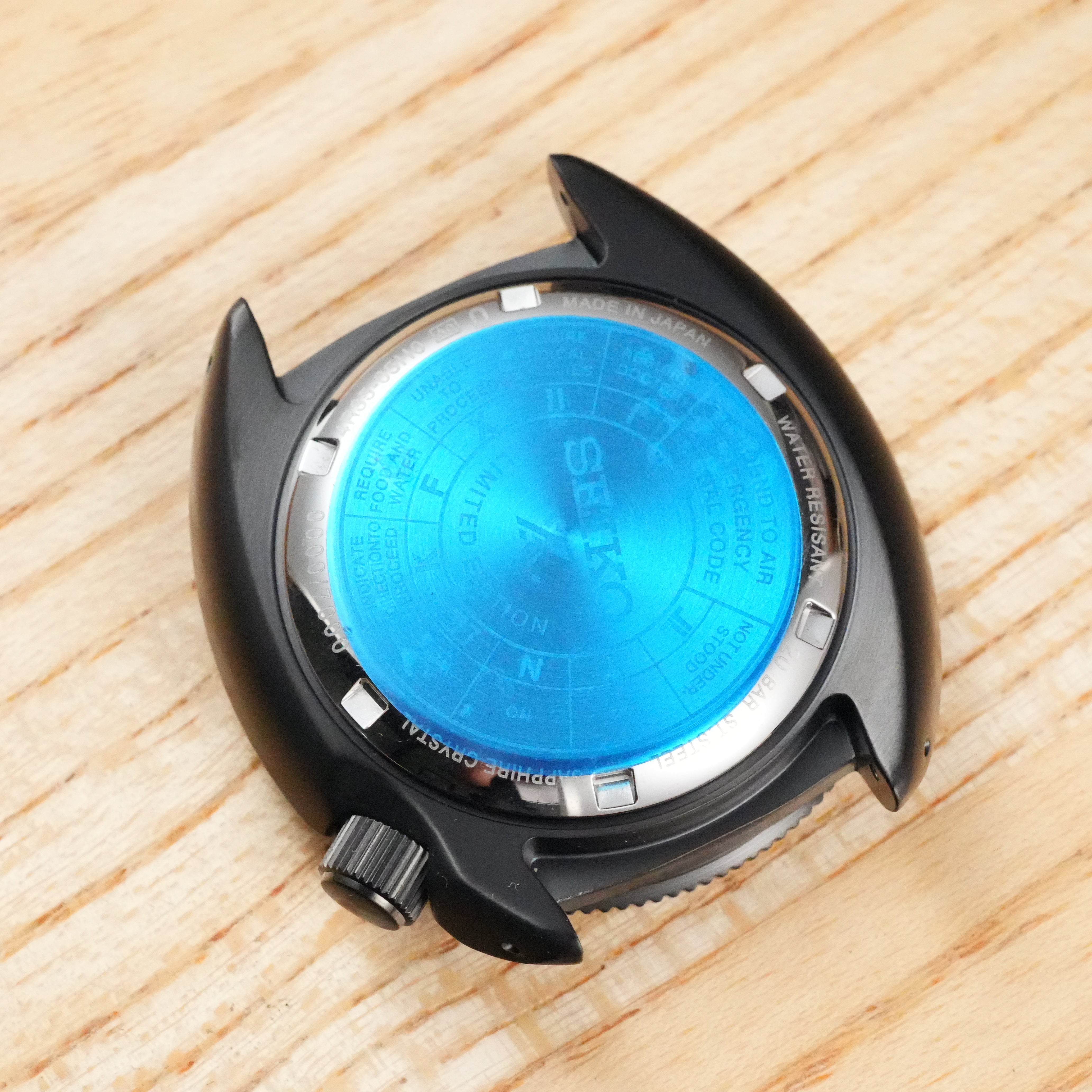 Seiko SRPH99: 'Night Vision' Land Tortoise OEM Case