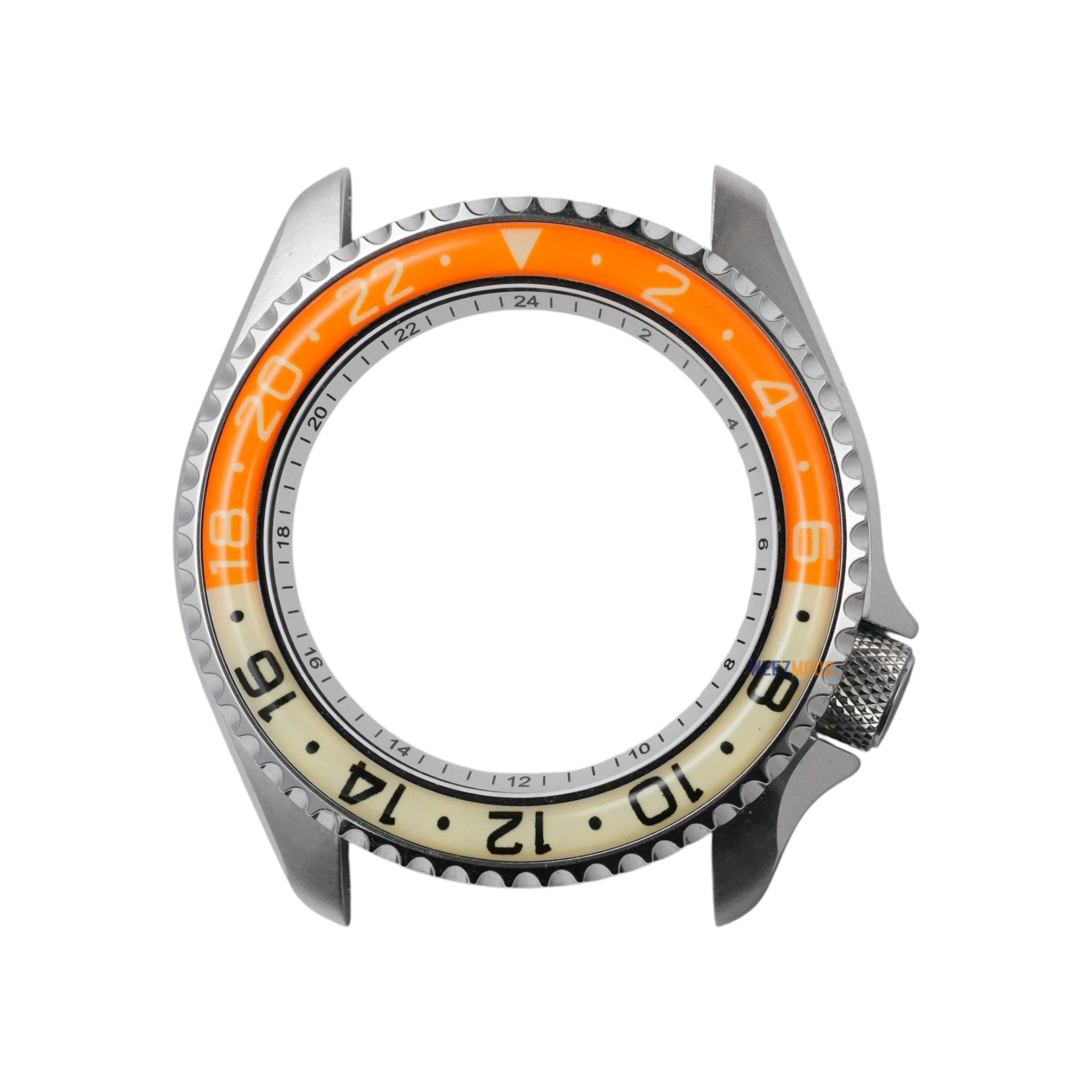 SKX007/SRPD GMT Bakelite: Orange in Black Markers (Luminous)
