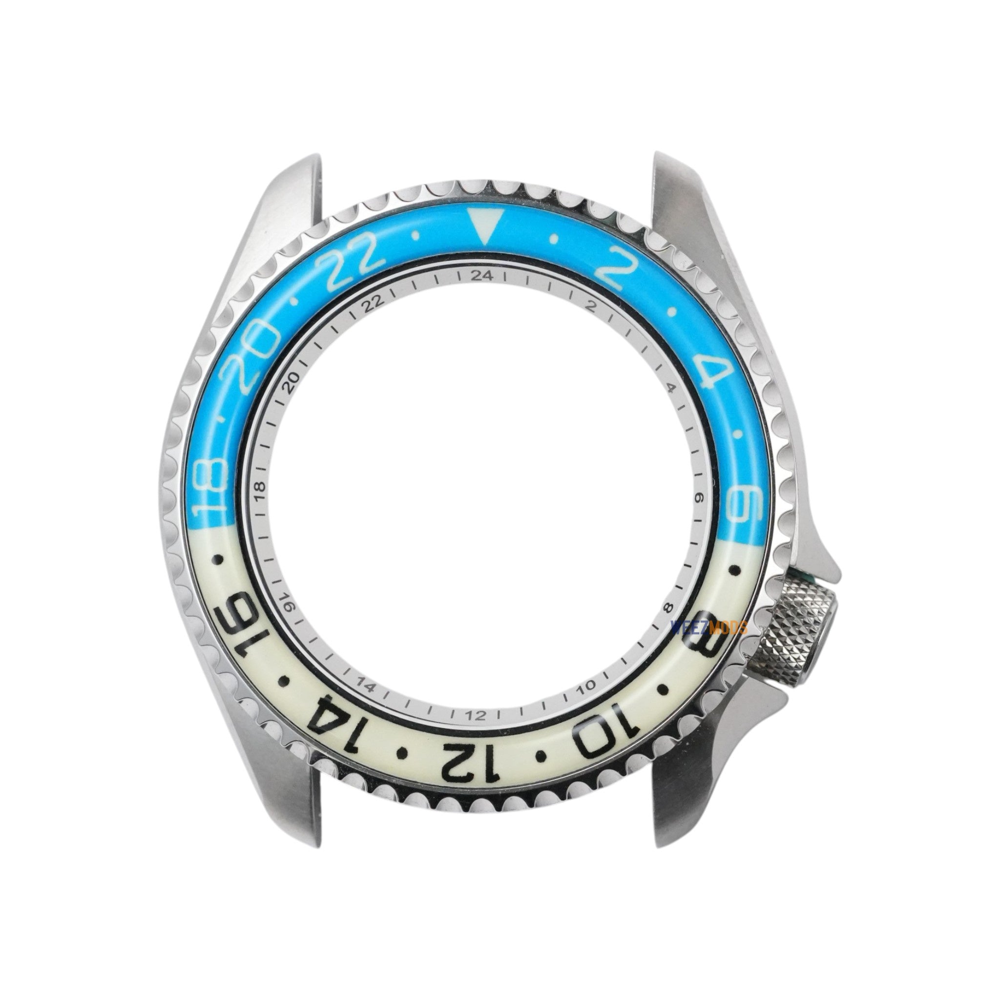 SKX007/SRPD GMT Bakelite: Sky Blue in Black Markers (Luminous)