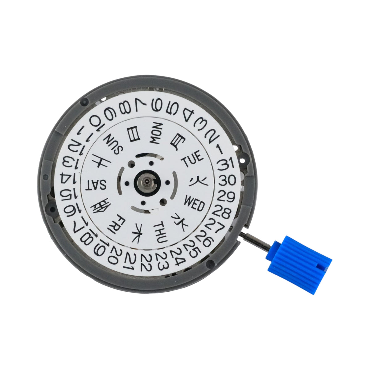 Seiko NH36A Kanji: White Date Automatic Movement (4:00" Position)