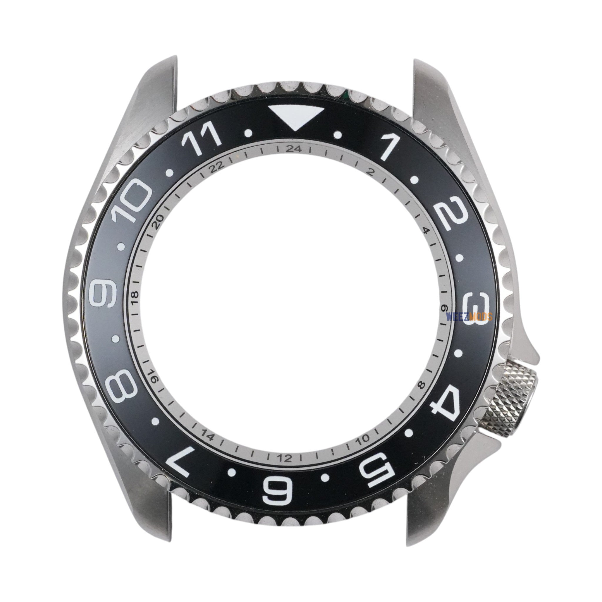 SKX007/SRPD Dual Time: Black in White Markers