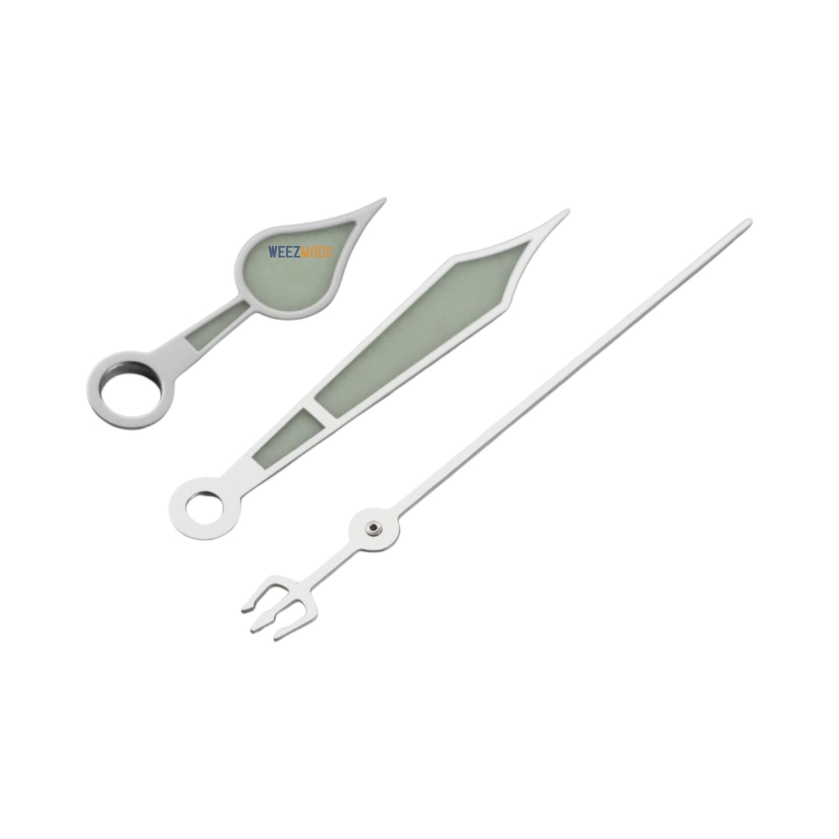 Teardrop: Polished Silver Hands