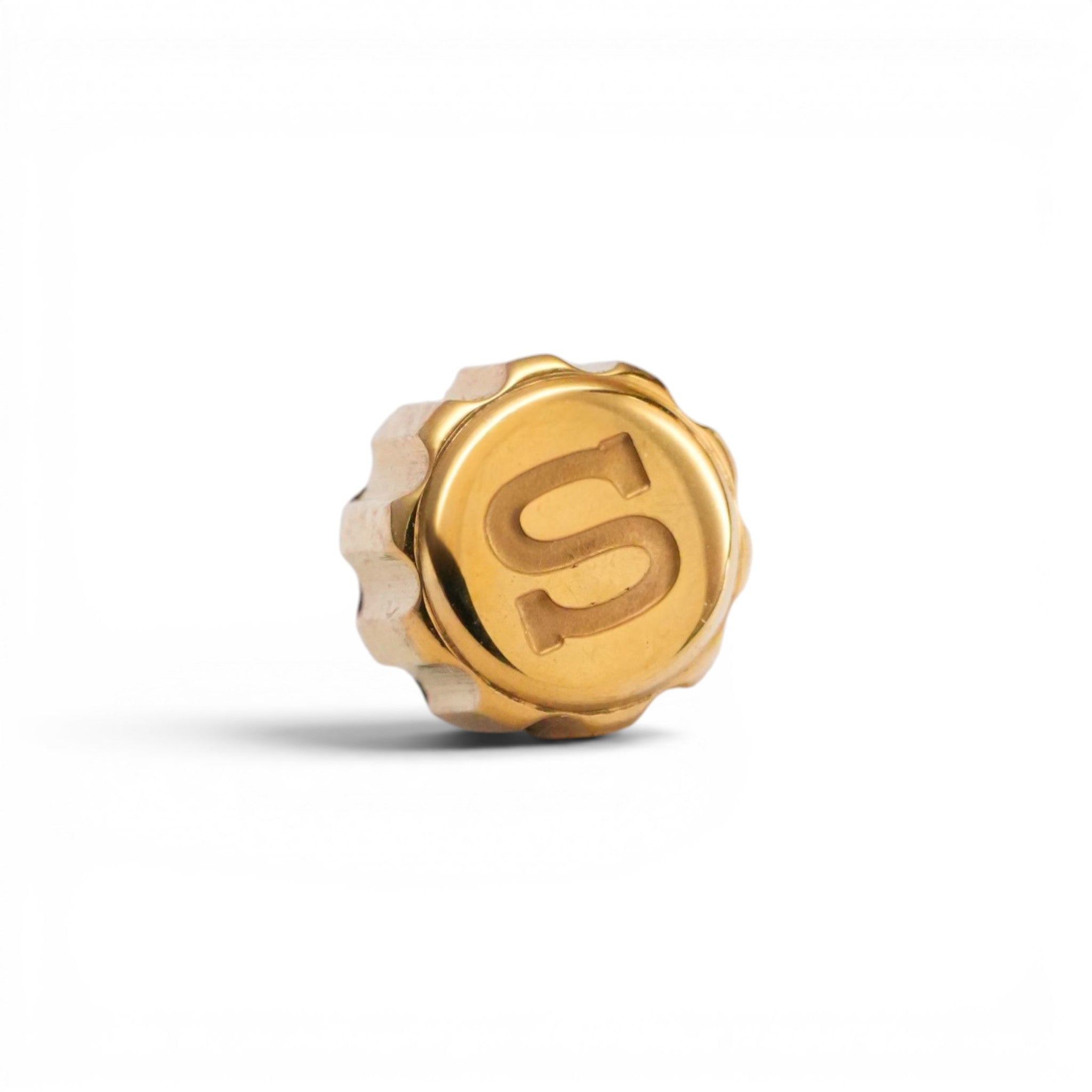 SKX007 Chunky Crown: Polished Gold with S