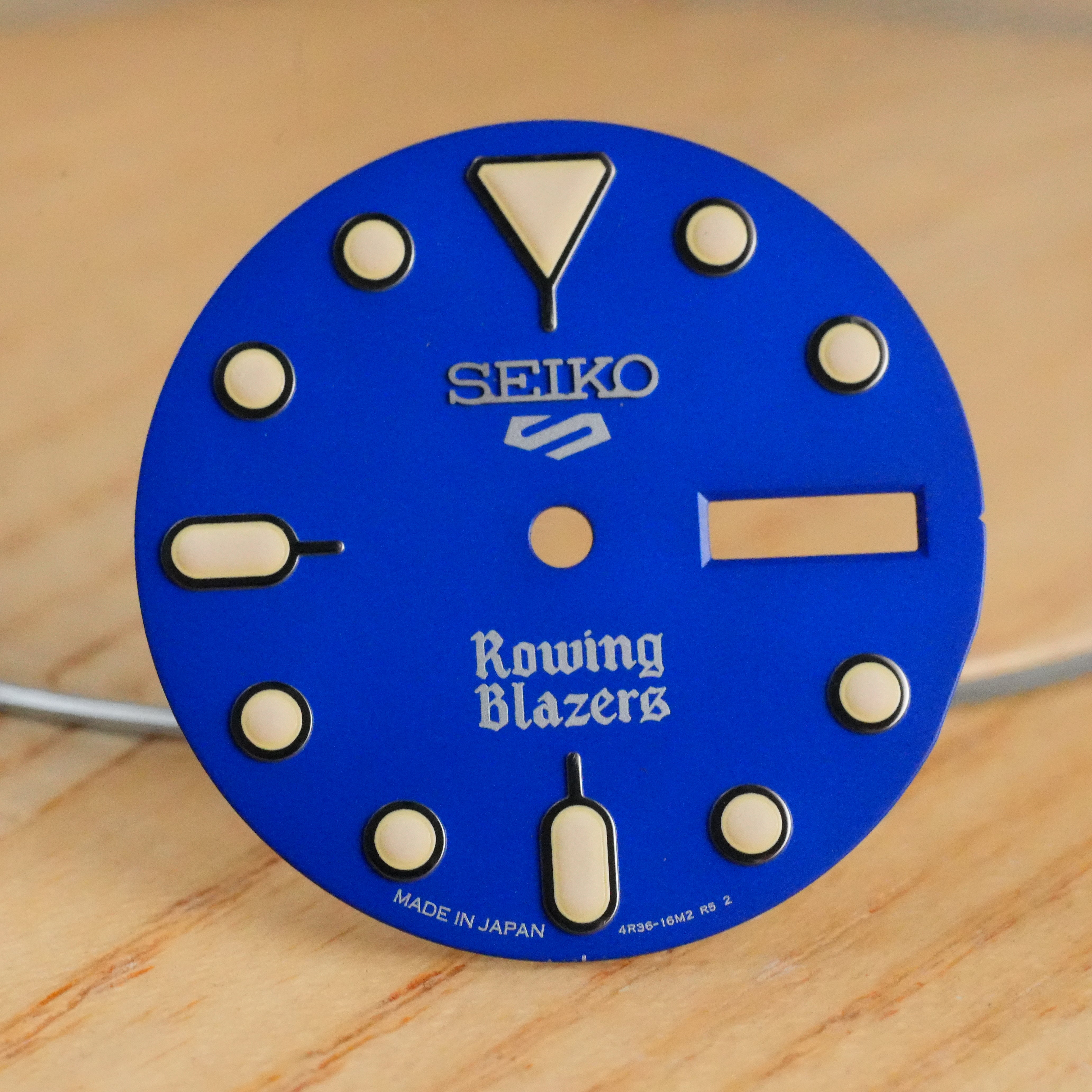Seiko SRPJ: Blue "Rowing Blazers" OEM Dial