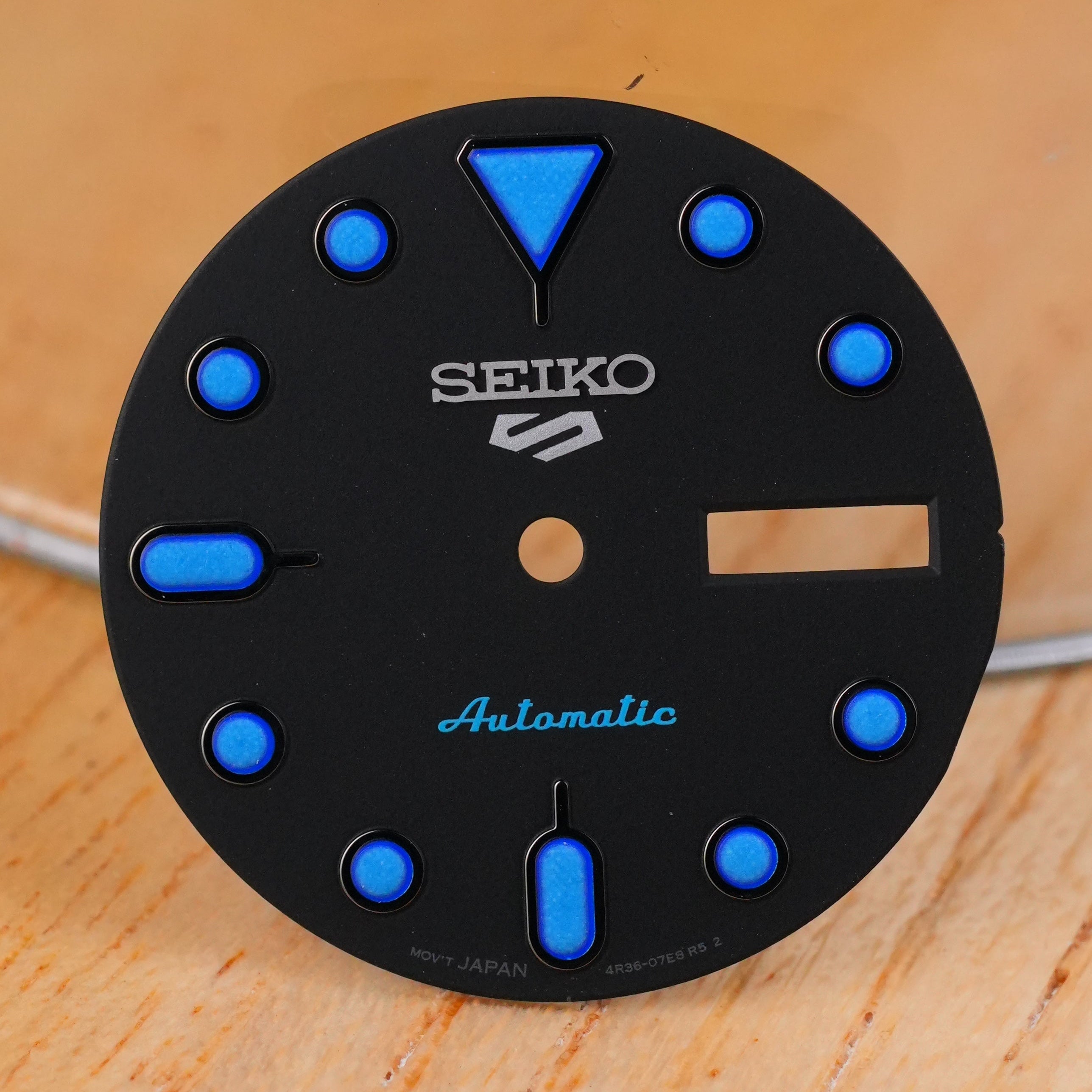 Seiko SRPD81 "5KX Stealth" OEM Dial