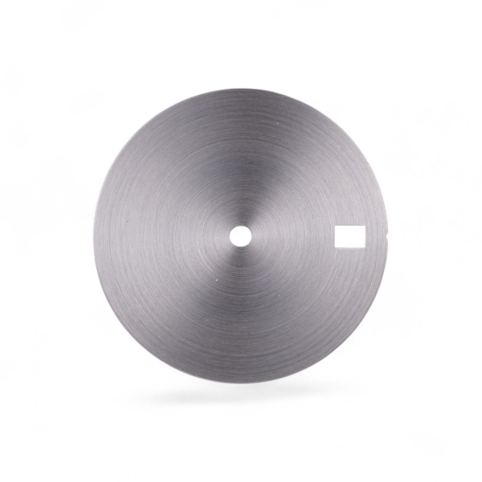 Date: Brushed Silver Radial