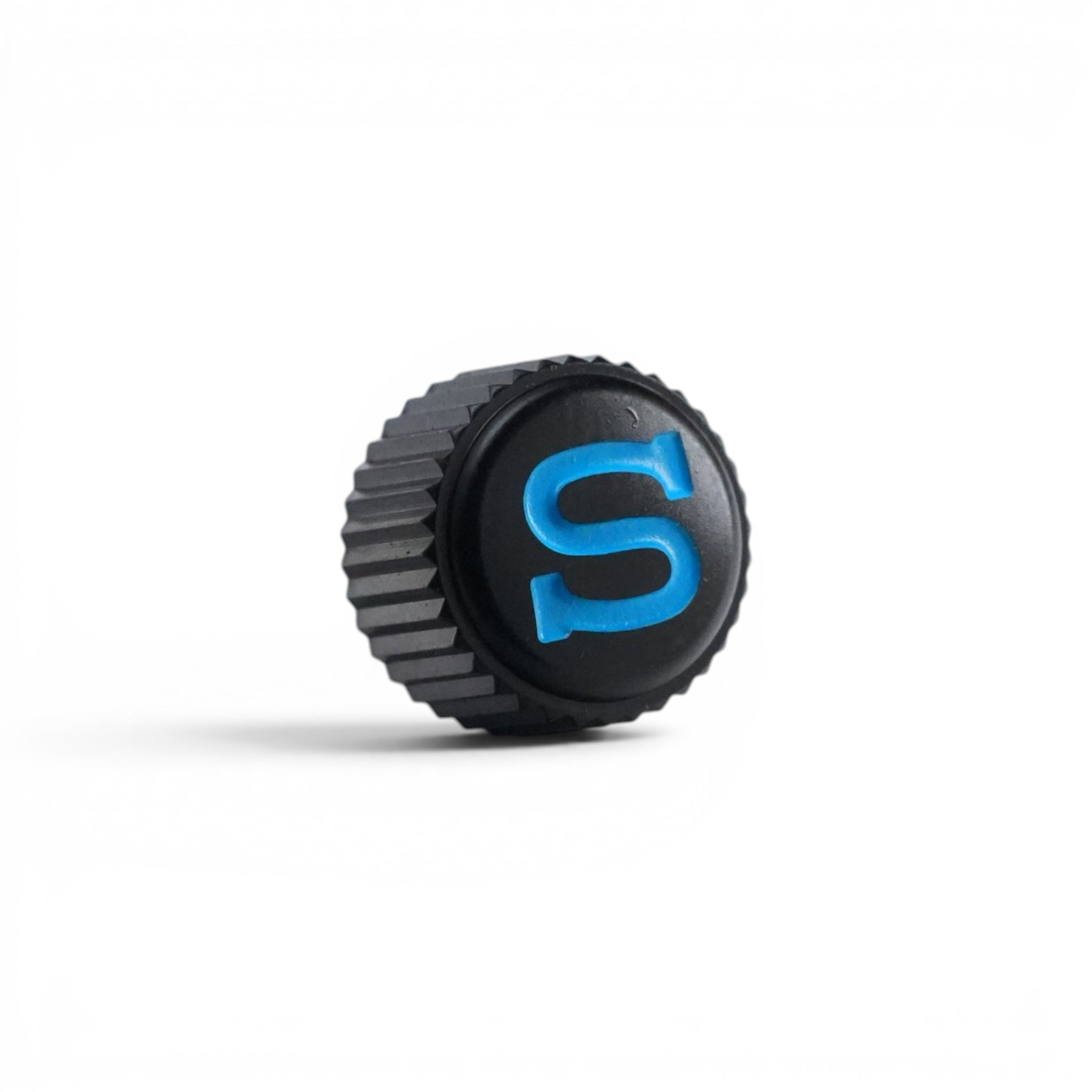 SKX007 Crown: Matte Black with Blue S